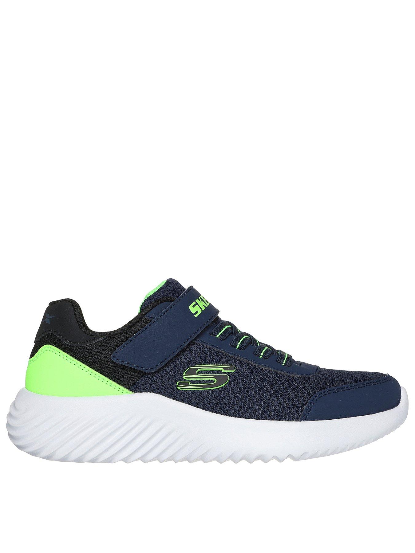 skechers-lightweight-gore-amp-strap-sneaker-navy