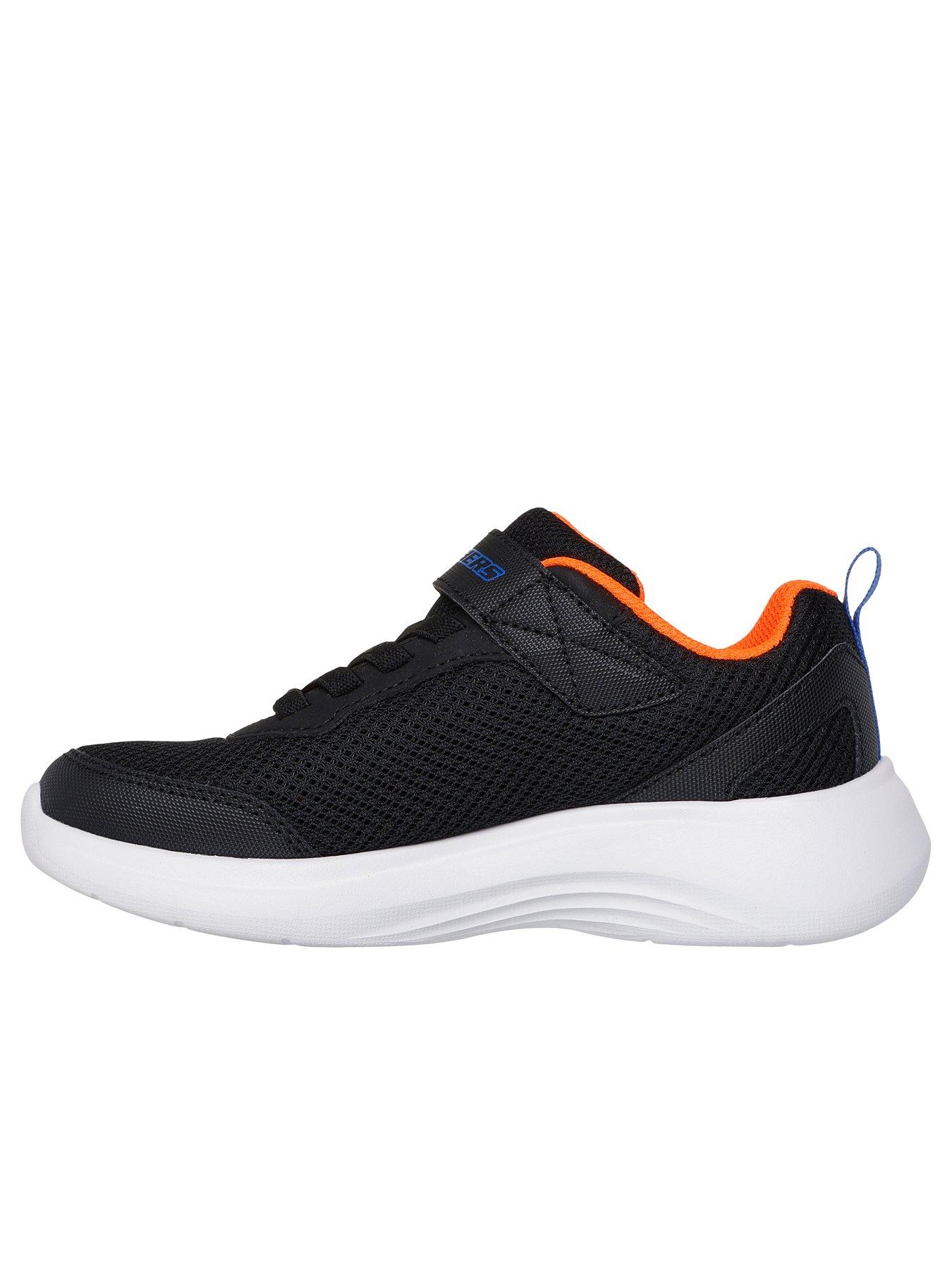  image of skechers-lightweight-gore-amp-strap-sneaker-black