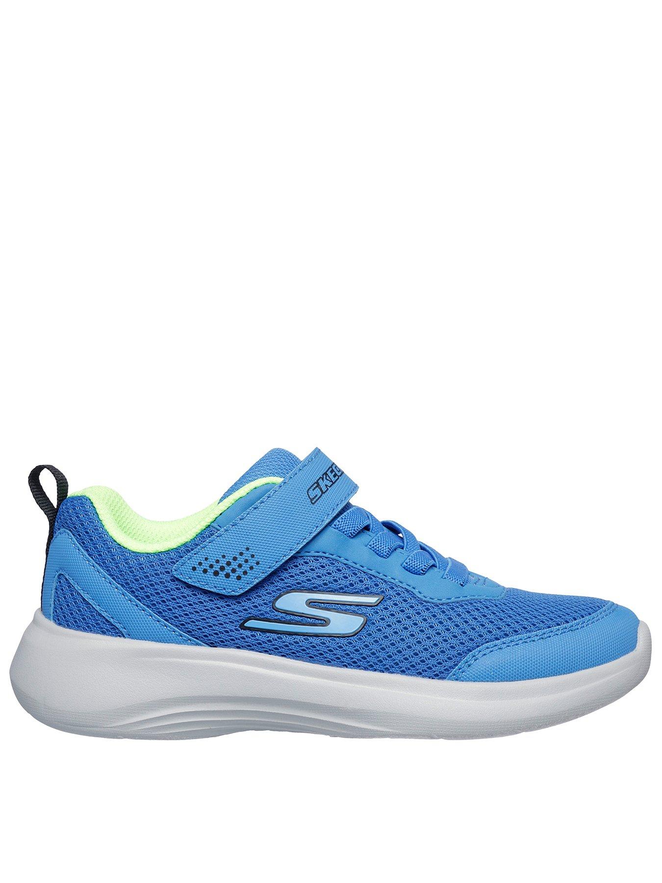 skechers-lightweight-gore-amp-strap-sneakers-blue