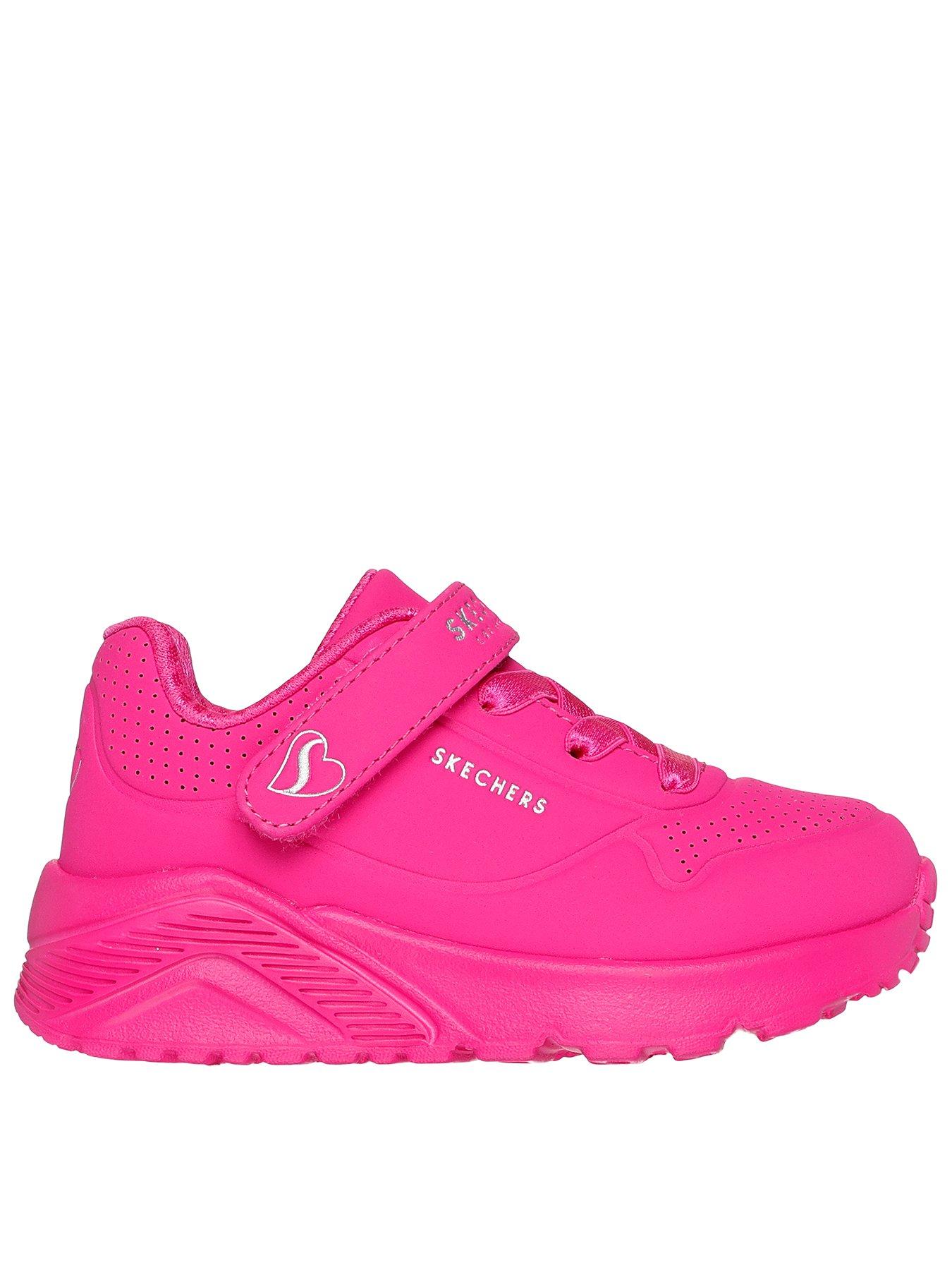 undefined Gore  &  Strap Fashion Embossed Sneaker - Pink