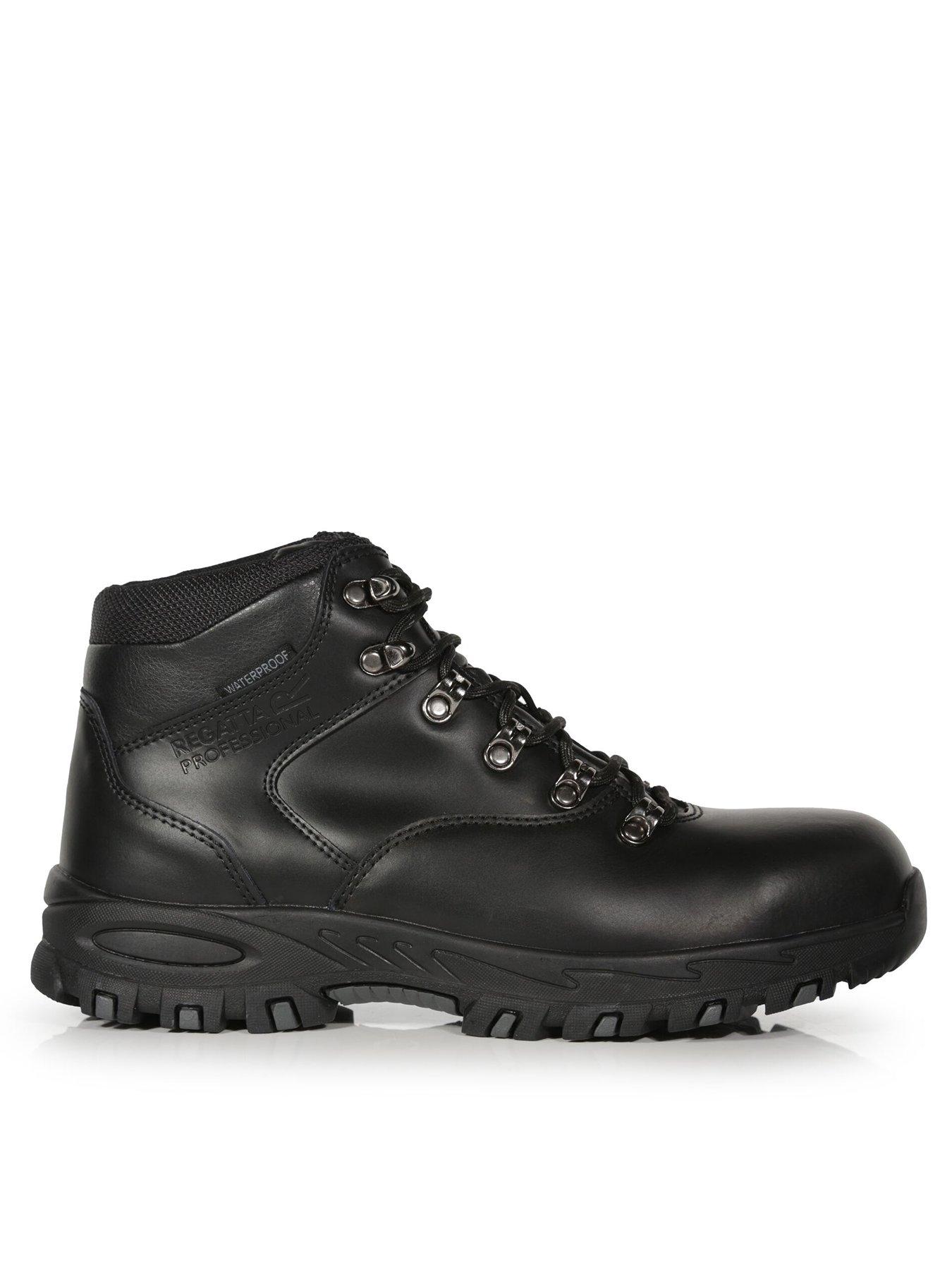  image of regatta-mens-professional-workwear-gritstone-hiker-boots--black