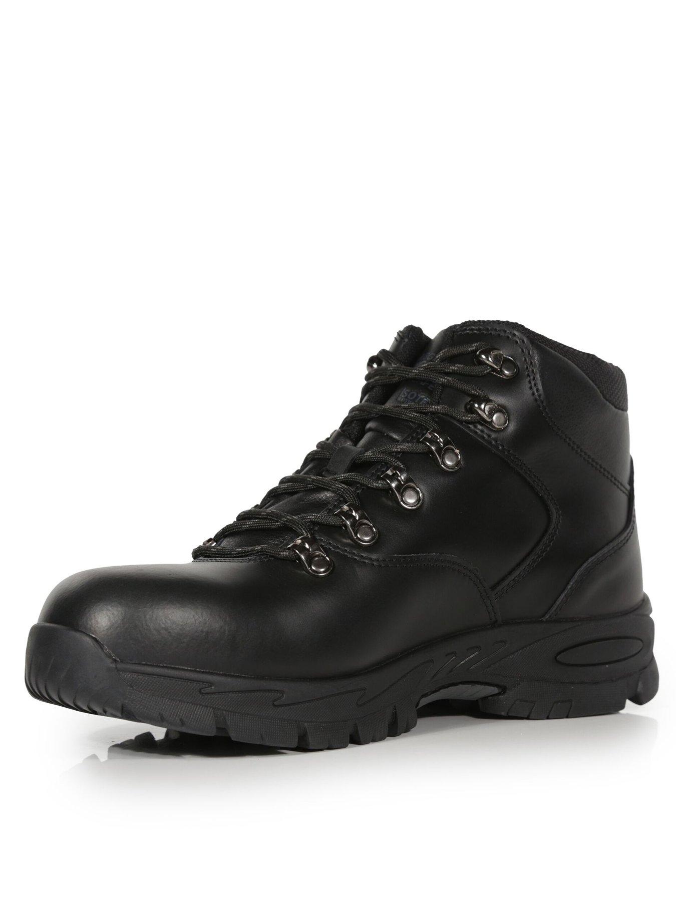  image of regatta-mens-professional-workwear-gritstone-hiker-boots--black