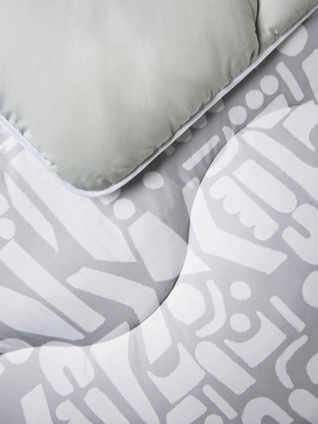  image of night-lark-simplistic-geo-105-tog-coverless-quilt-and-pillowcase-set