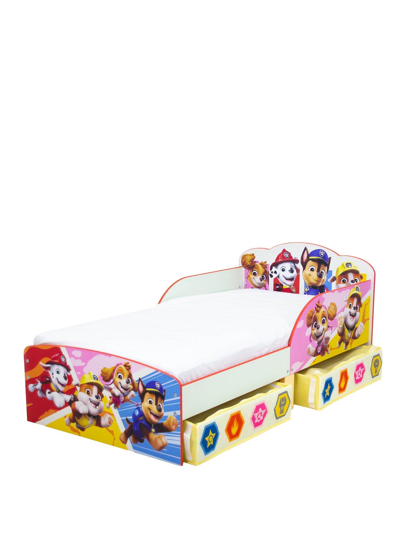 Image 2 of 6 of Paw Patrol Bed With Storage