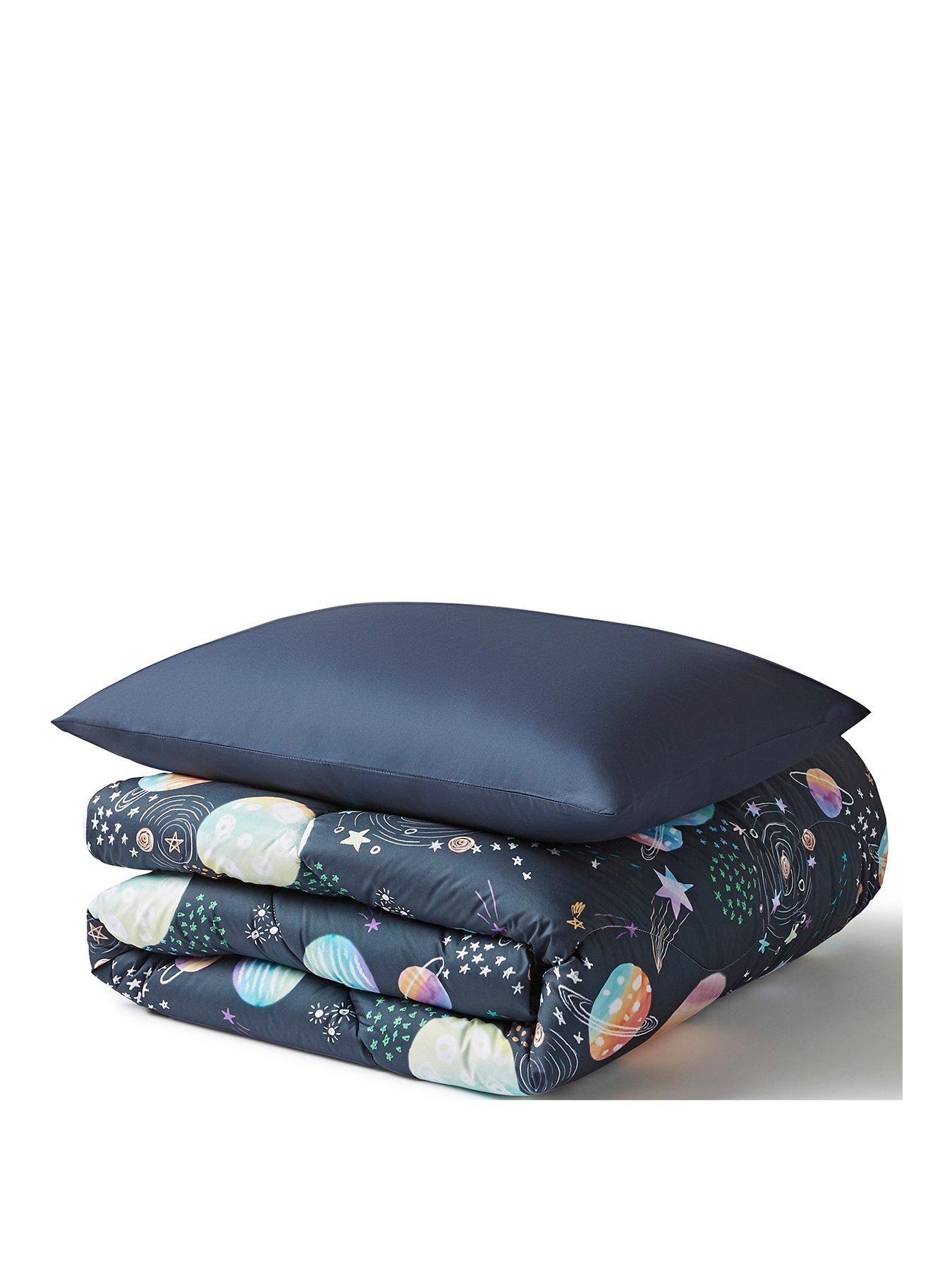 Image 2 of 7 of Night Lark Space Adventure 10.5 Tog Coverless Quilt and Pillowcase Set