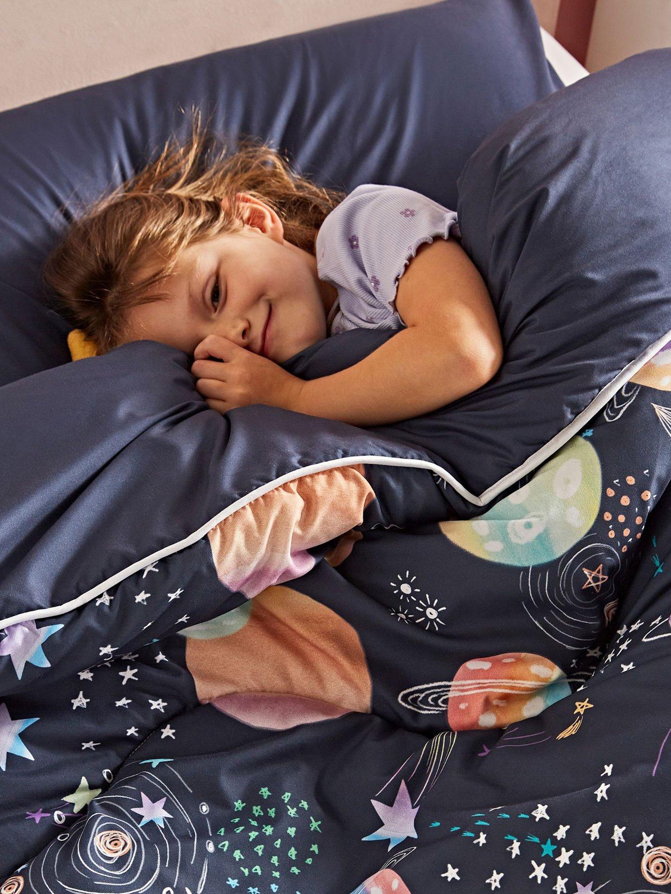 Image 4 of 7 of Night Lark Space Adventure 10.5 Tog Coverless Quilt and Pillowcase Set