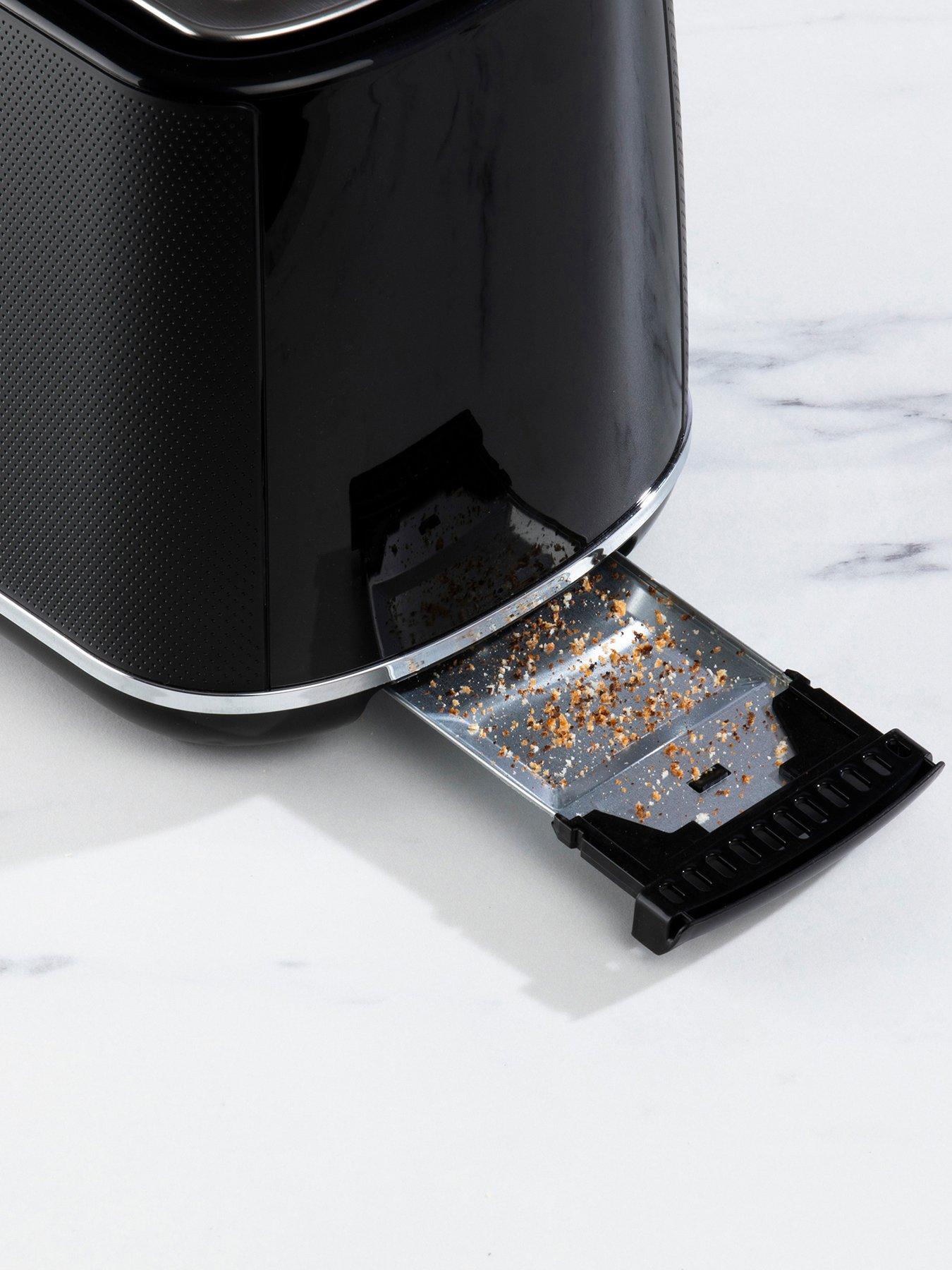 Image 3 of 3 of Daewoo Stirling 2-Slice Toaster&nbsp;- Black
