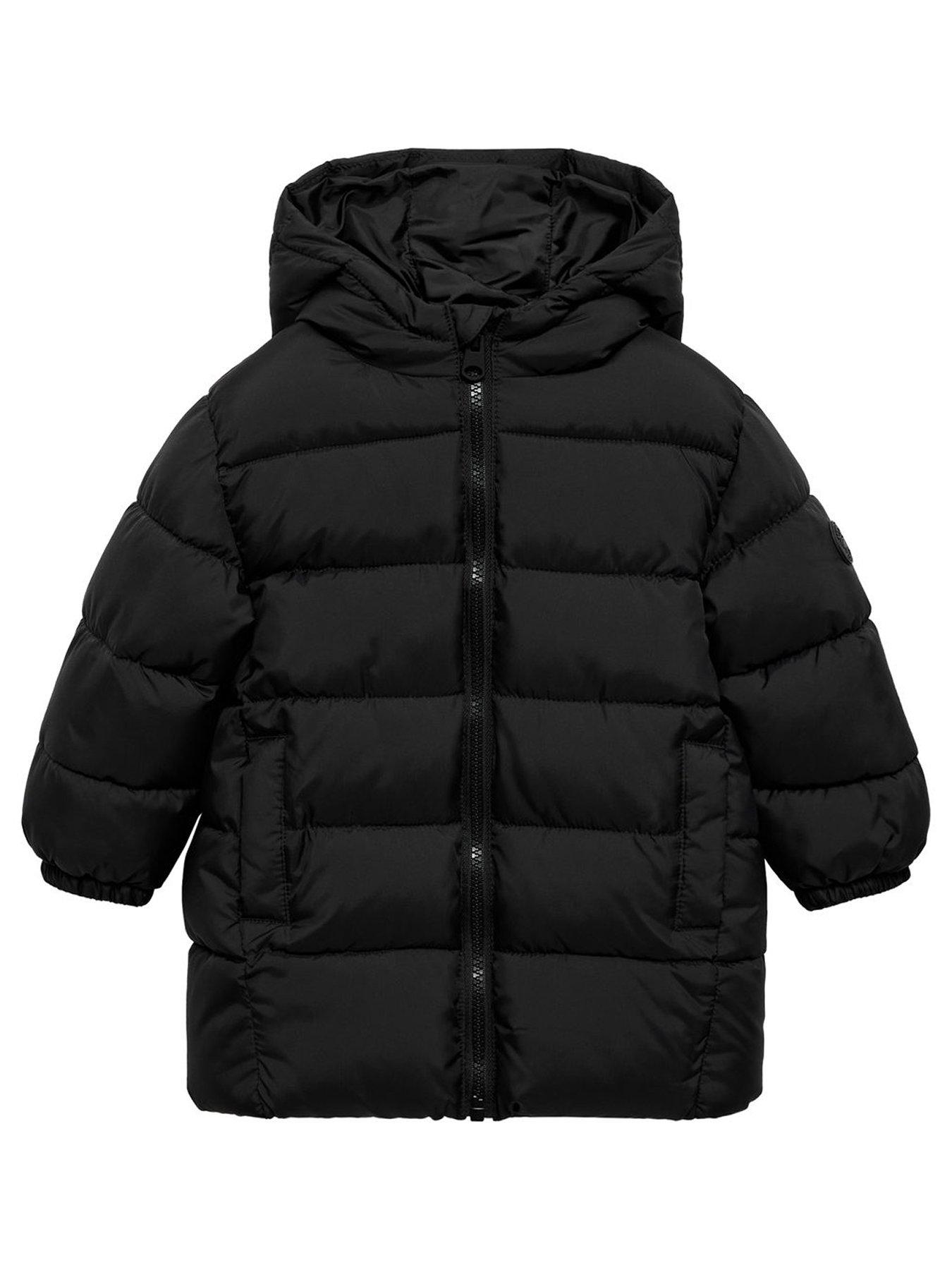 Jack Jones Junior Boys World Padded Jacket Asphalt littlewoods