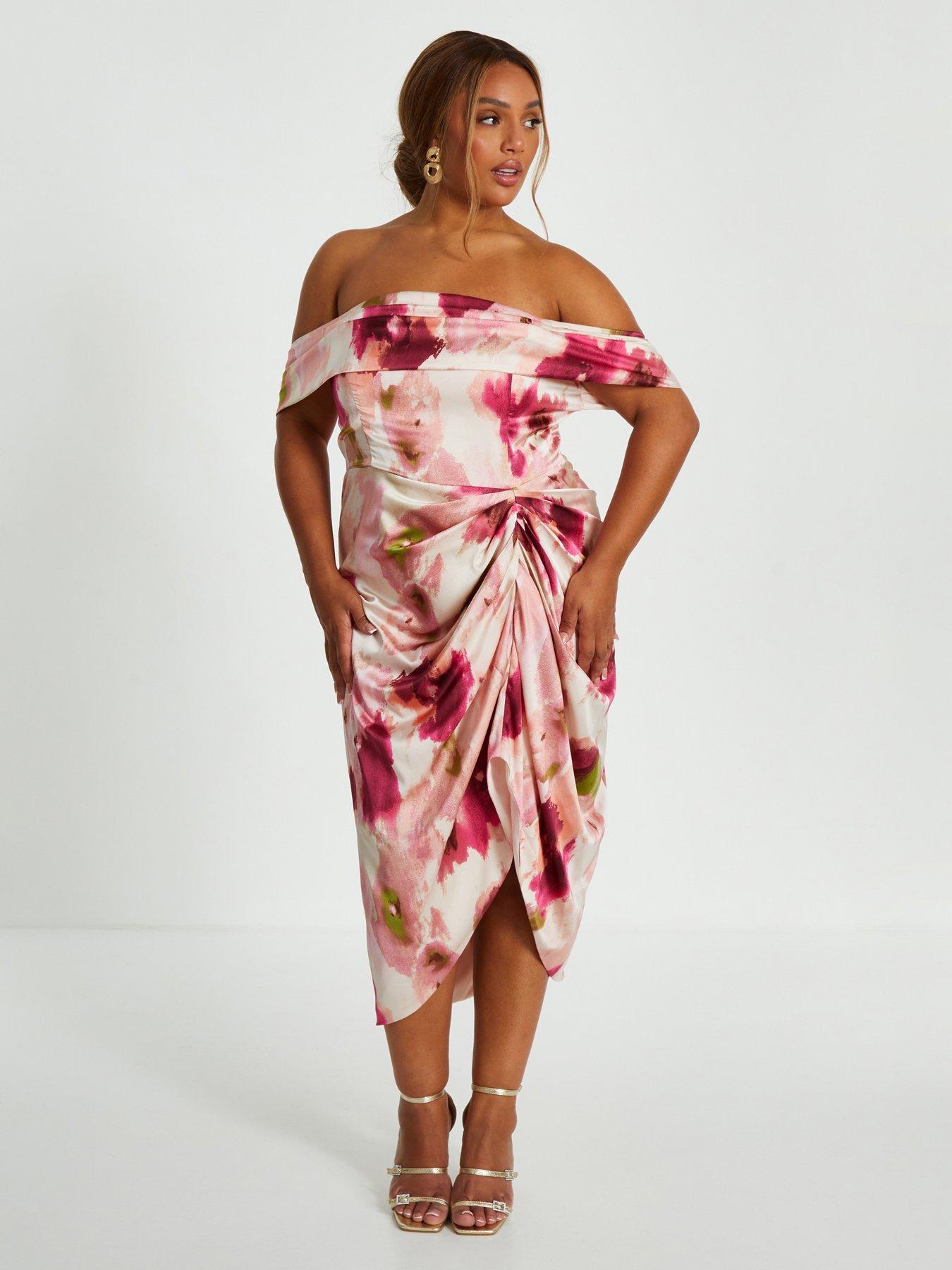 Occasion Dresses Pink Plus Size Dresses Women www.littlewoods