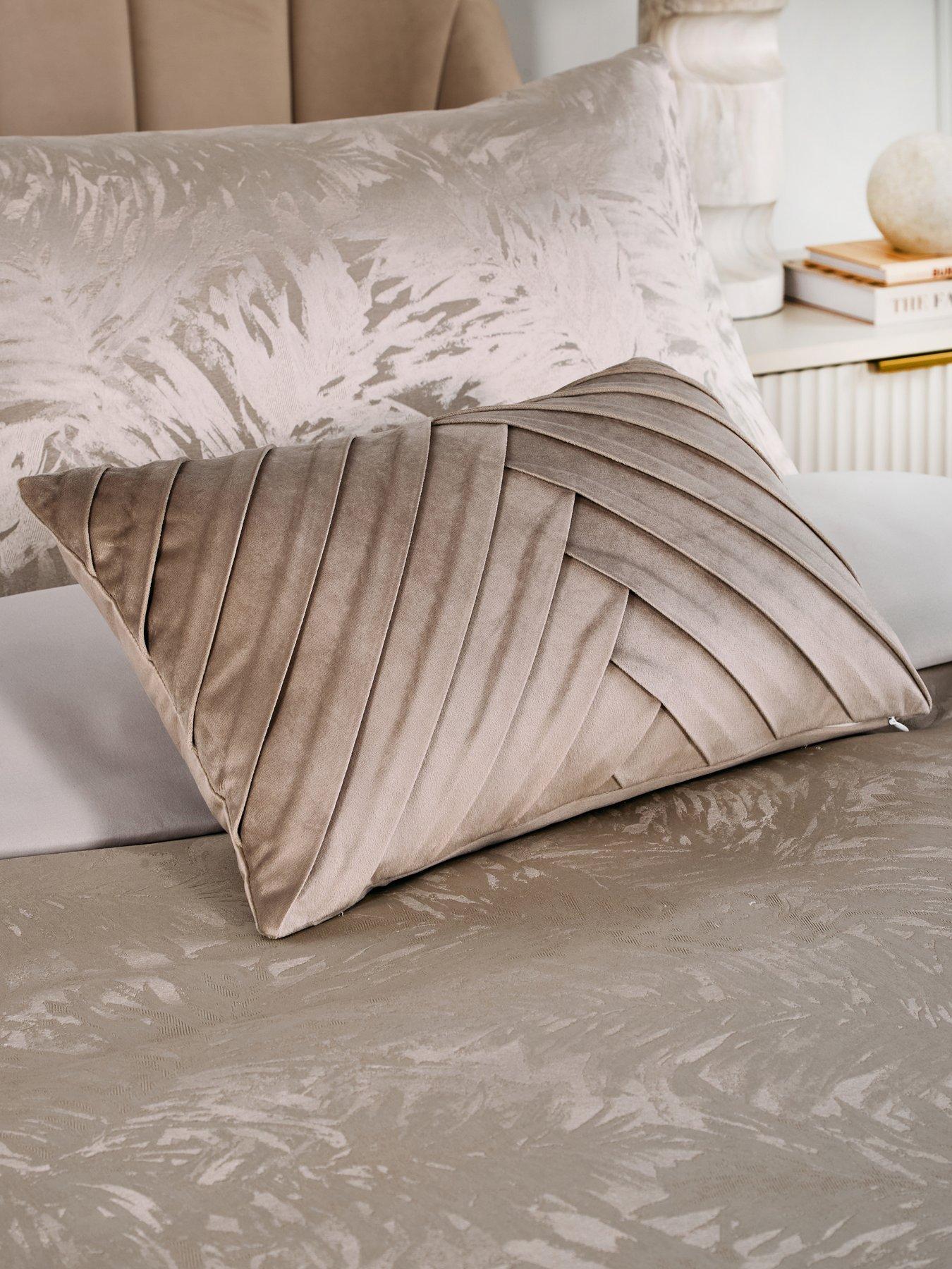 undefined Luxe Velvet Pleated Cushion