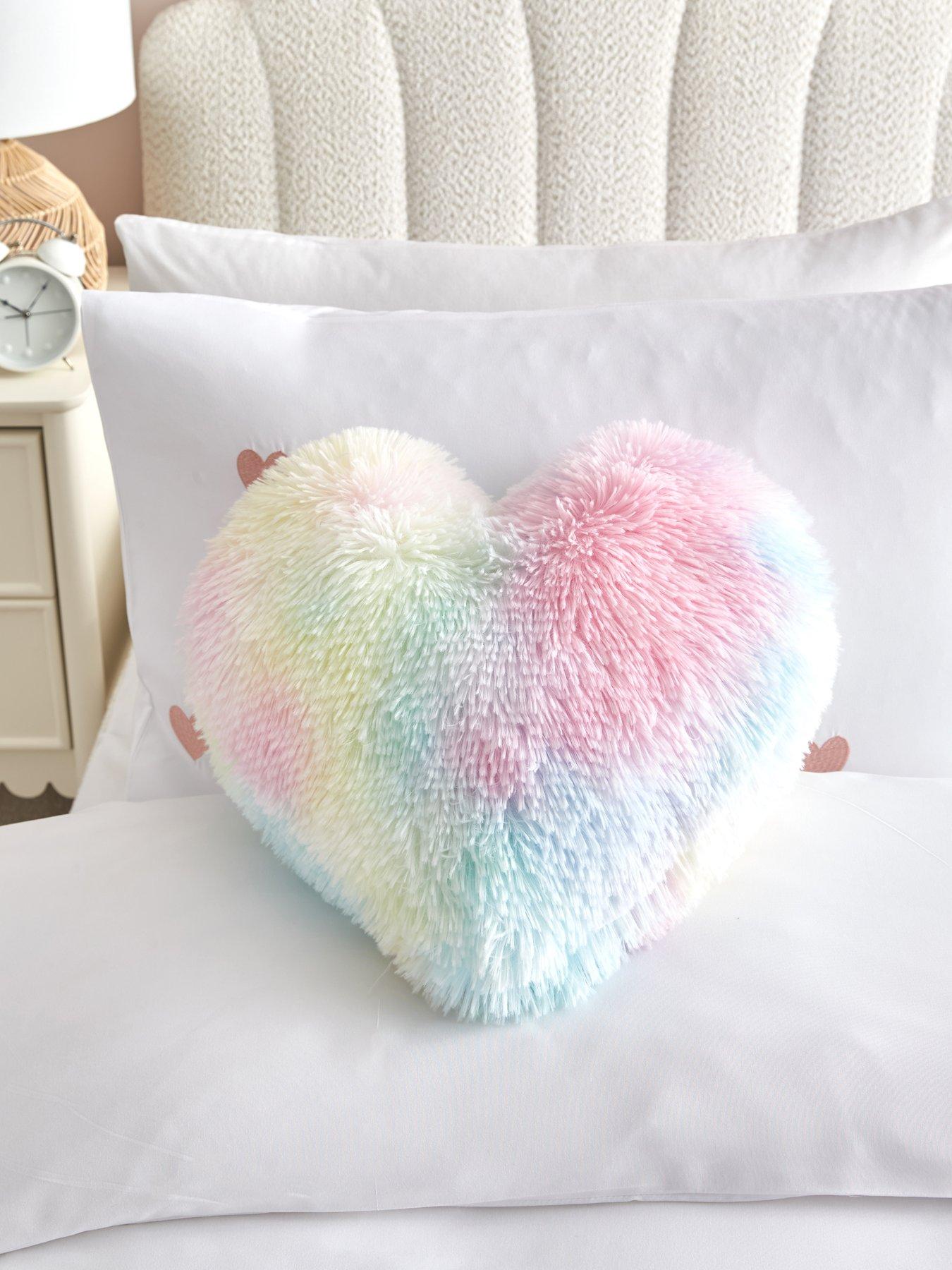 very-home-ombre-fluffy-heart-shaped-cushionnbsp