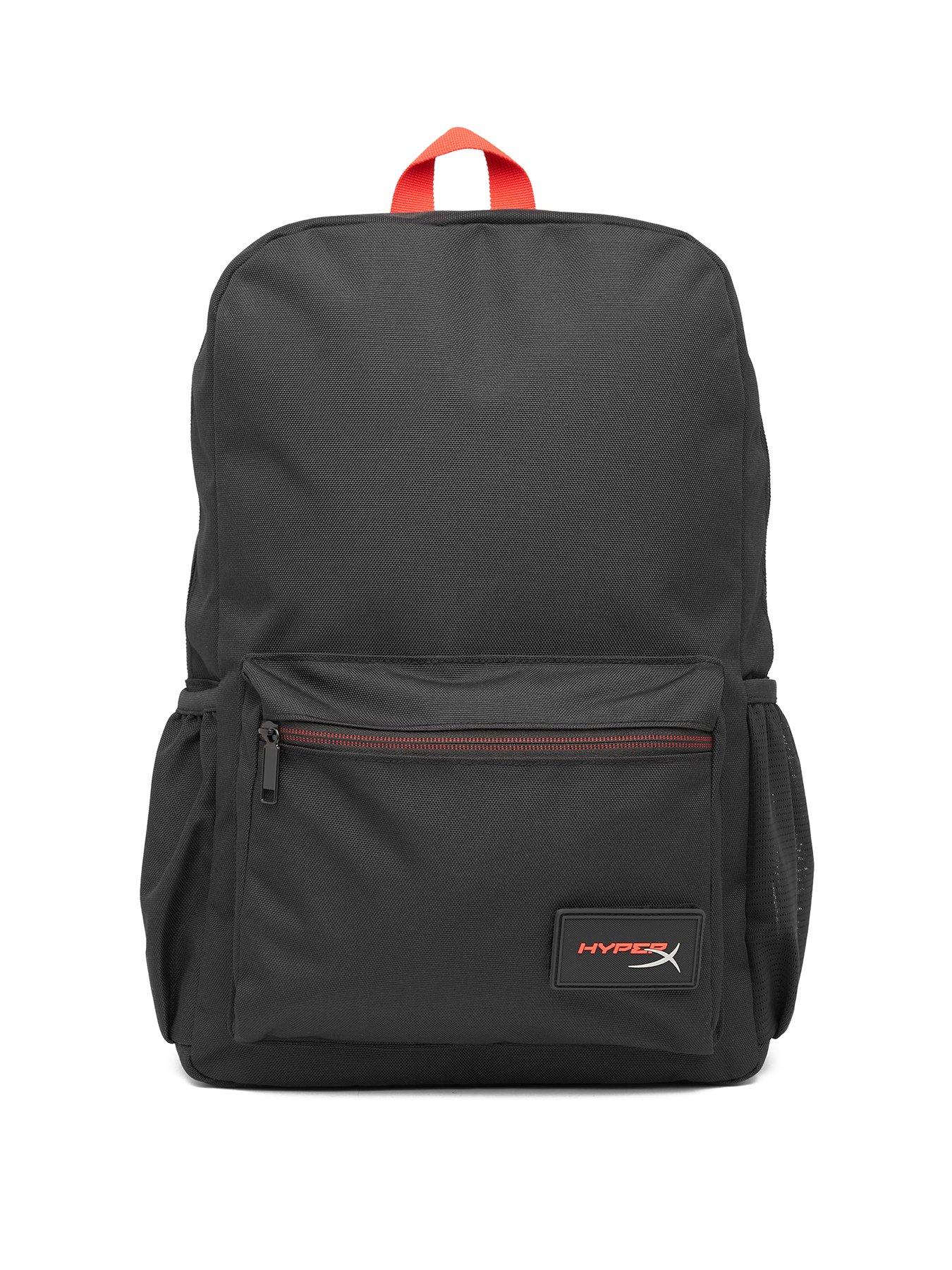 undefined Delta Gaming Backpack | Up to 16''  laptops | Durable | Water-resistant | Secure Organisation | Travel Ready - Black