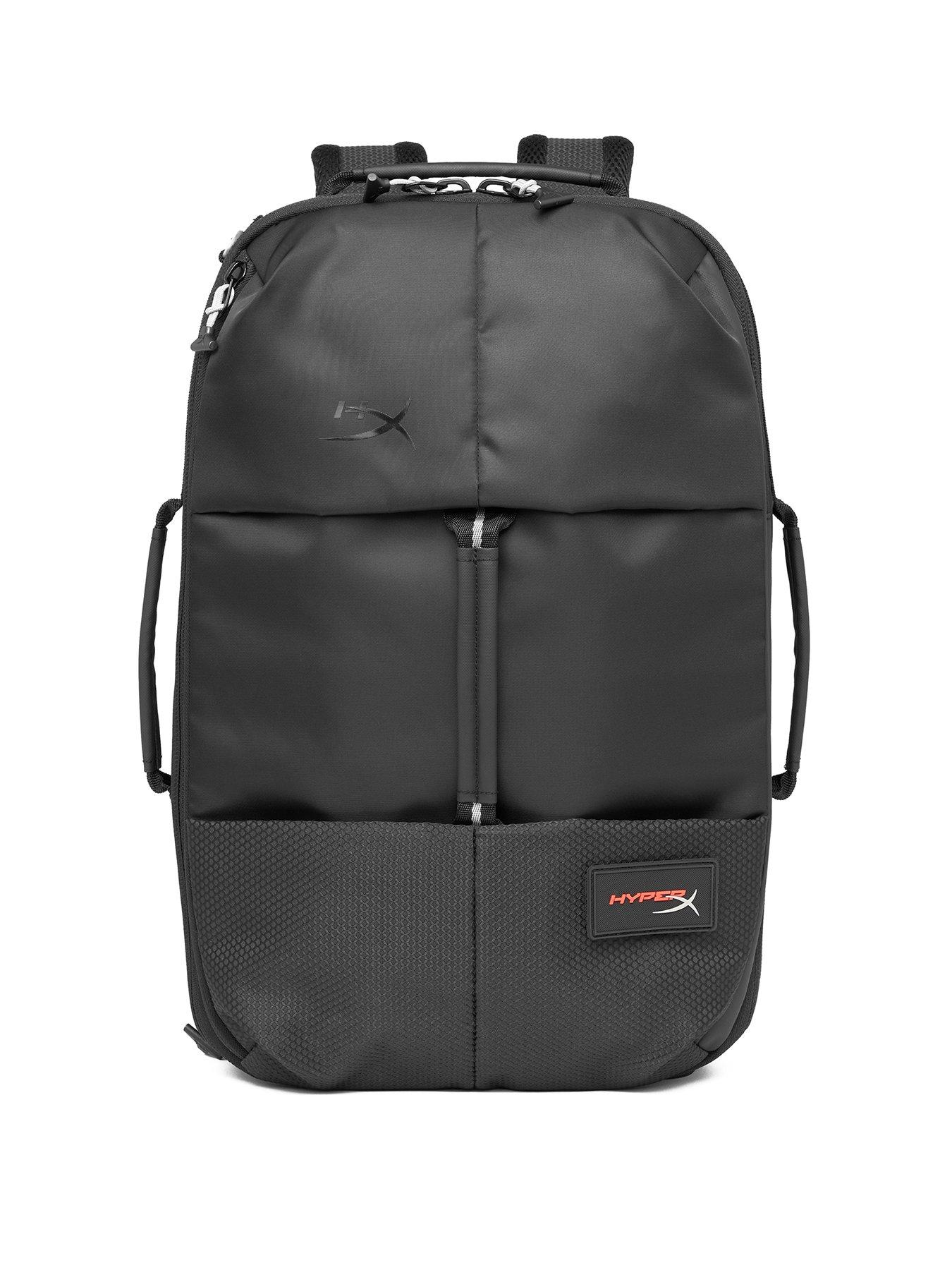 HYPERX Knight Gaming Backpack | Up to 16''  laptops | 22.6L |  Durable | Water-resistant  |  Large Storage | Travel Ready - Black