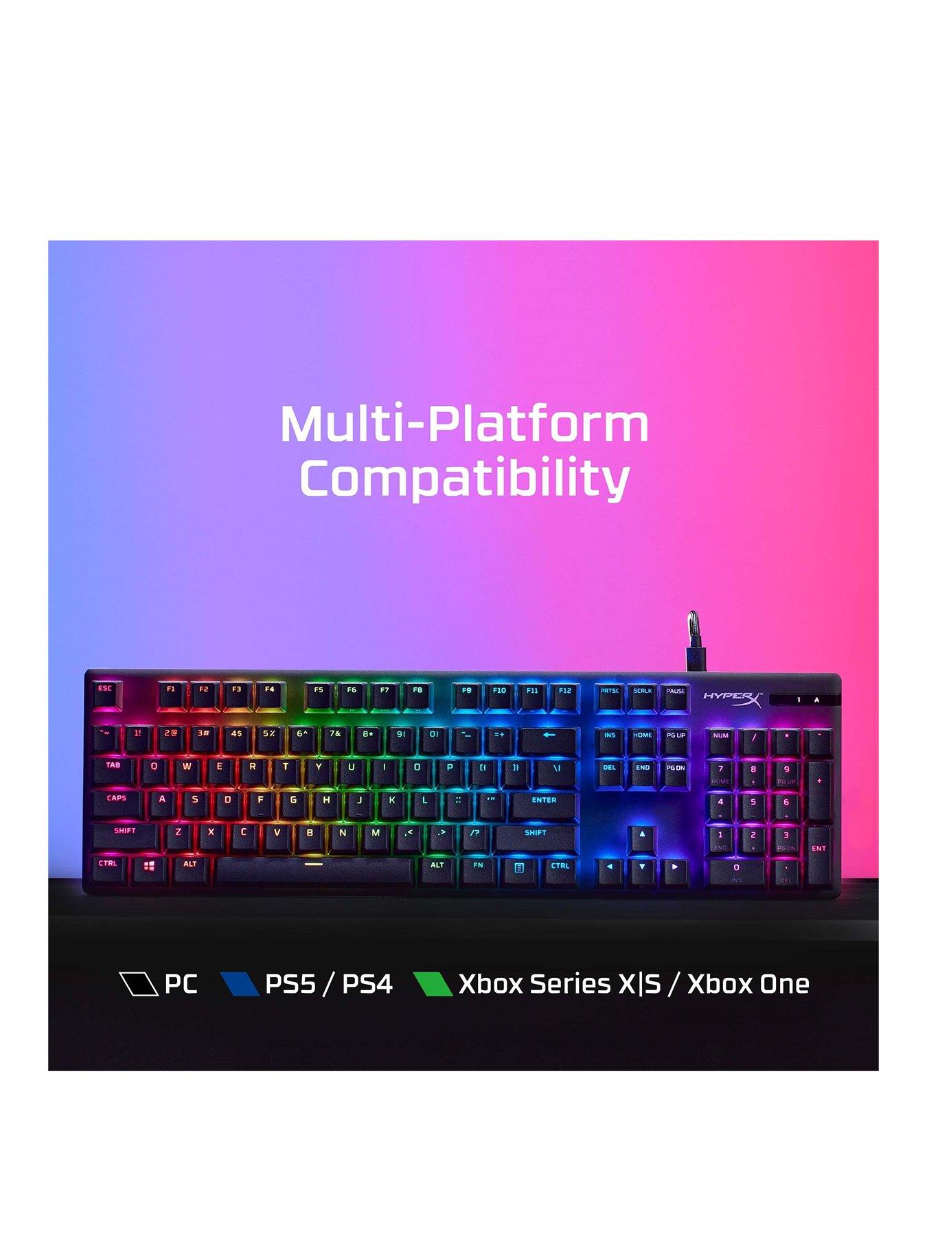  image of hyperx-alloy-origins-pbt-mechanical-gaming-keyboard-rgb-compact-red-switches