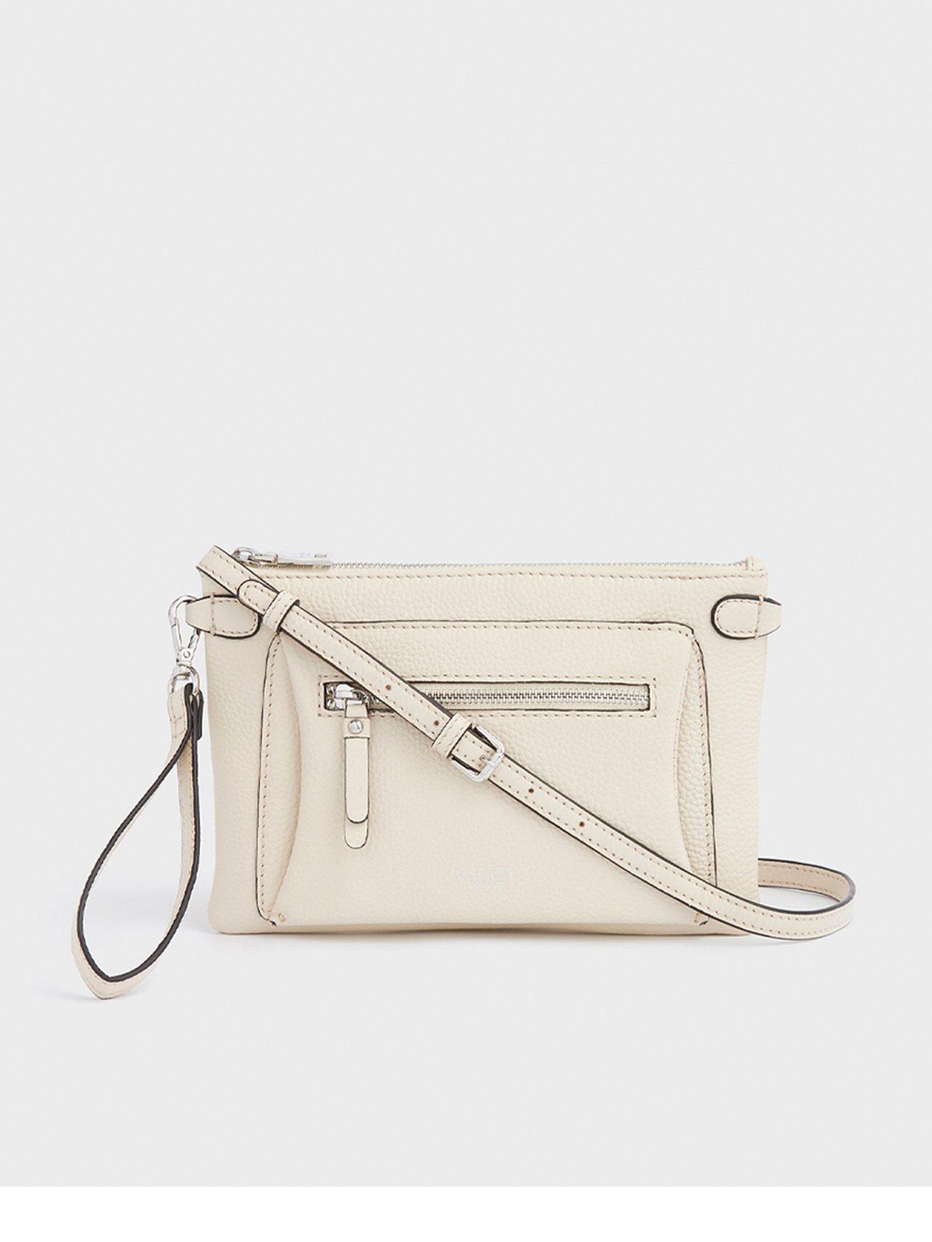  image of osprey-london-the-ruby-leather-crossbody-clutch-bag
