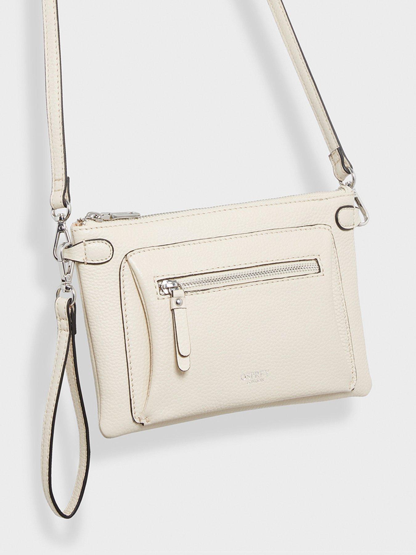  image of osprey-london-the-ruby-leather-crossbody-clutch-bag