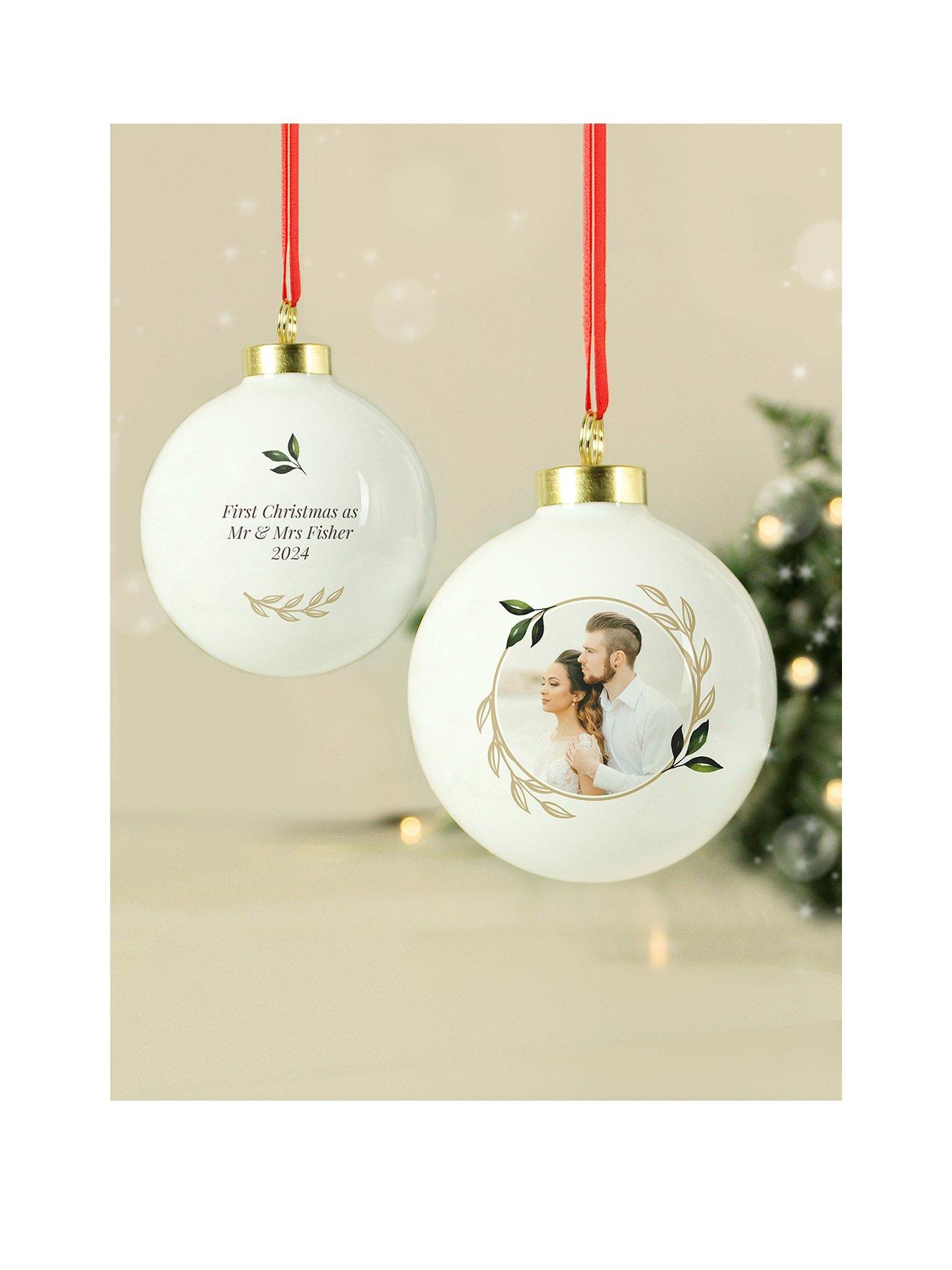 The Personalised Memento Company Personalised Photo Upload Bauble