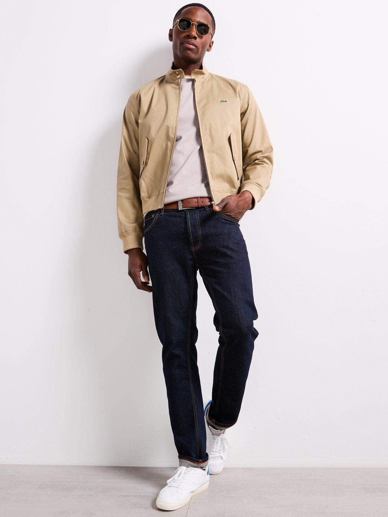 Lacoste Showerproof Cotton Twill Harrington Jacket | Littlewoods