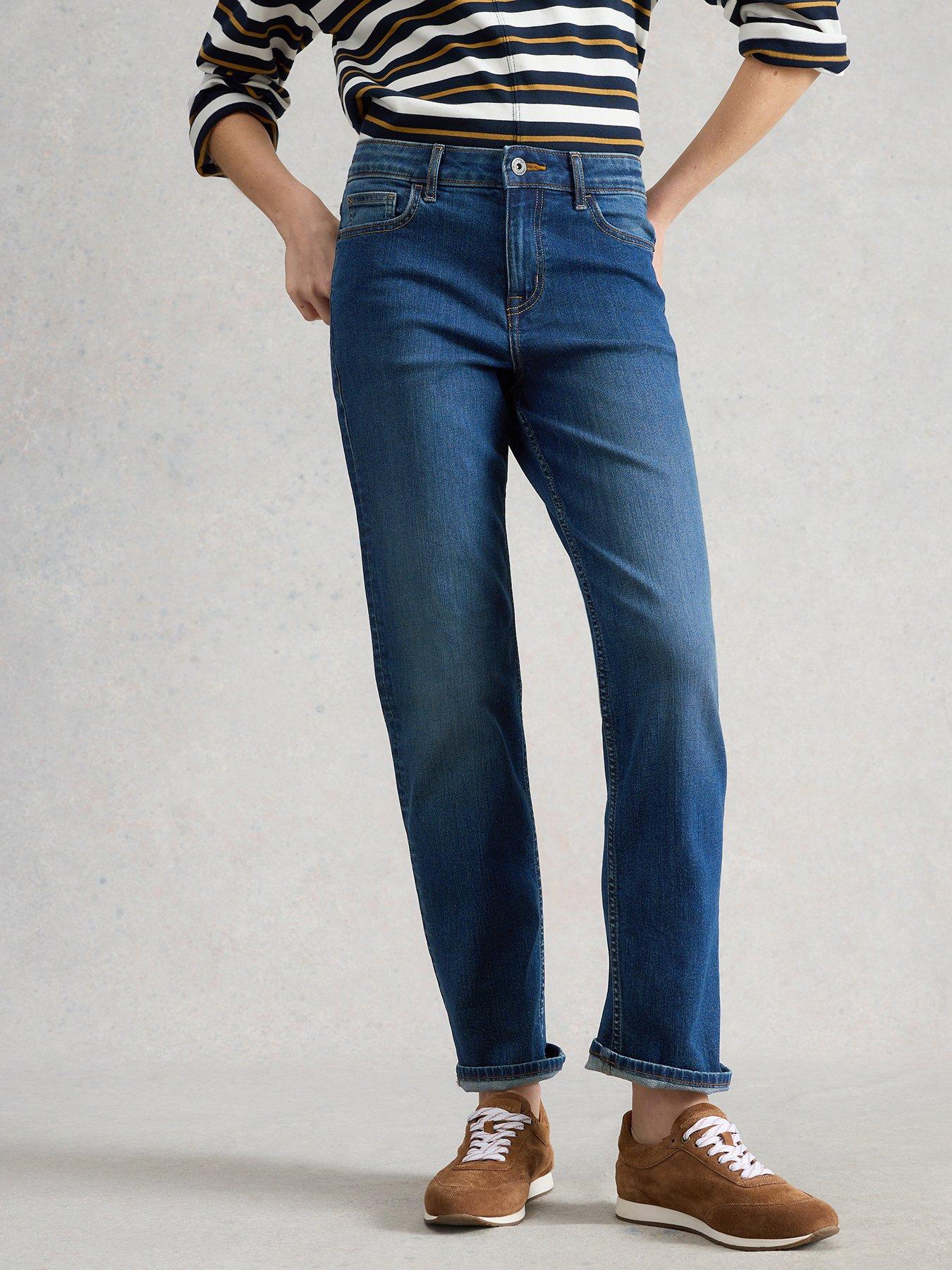 White Stuff Taylor Straight Jeans - Blue