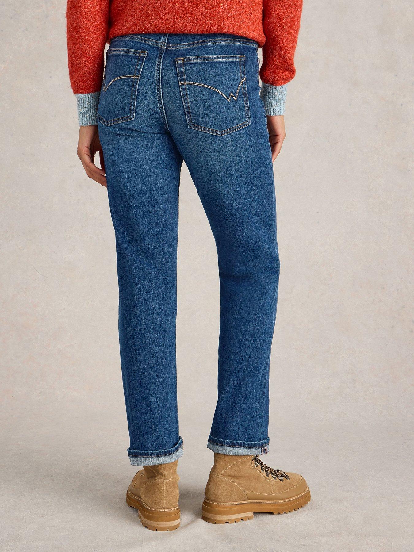  image of white-stuff-taylor-straight-jeans-blue