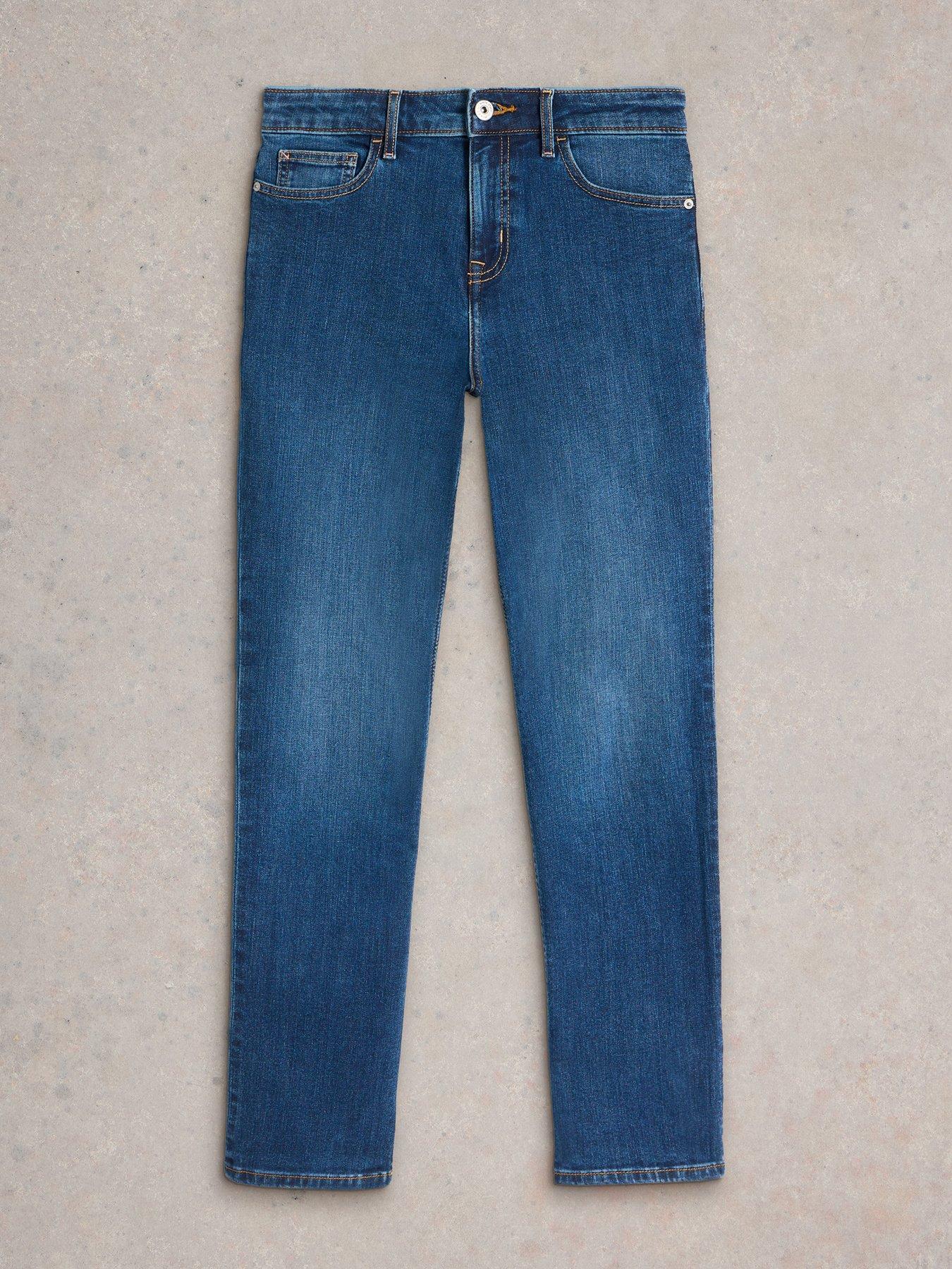  image of white-stuff-taylor-straight-jeans-blue