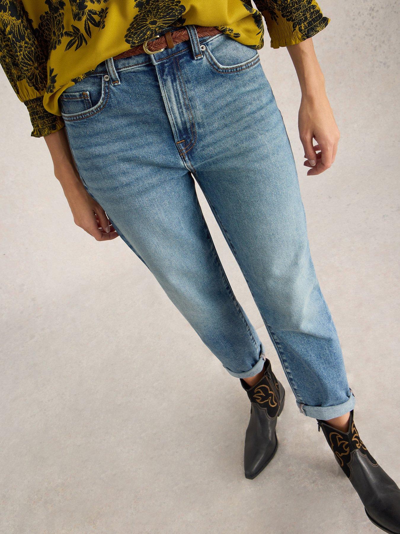  image of white-stuff-tilly-tapered-jean-blue