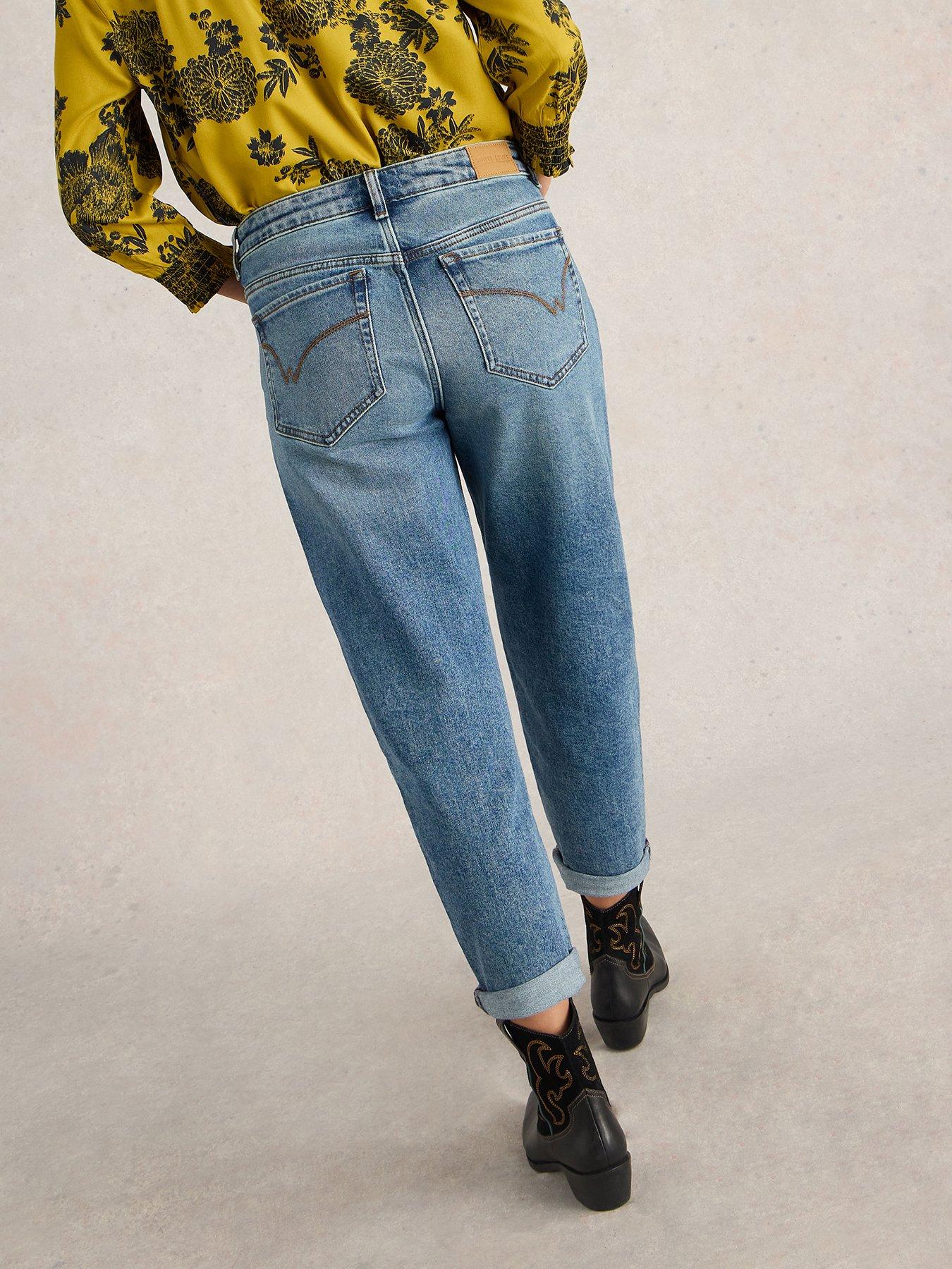  image of white-stuff-tilly-tapered-jean-blue