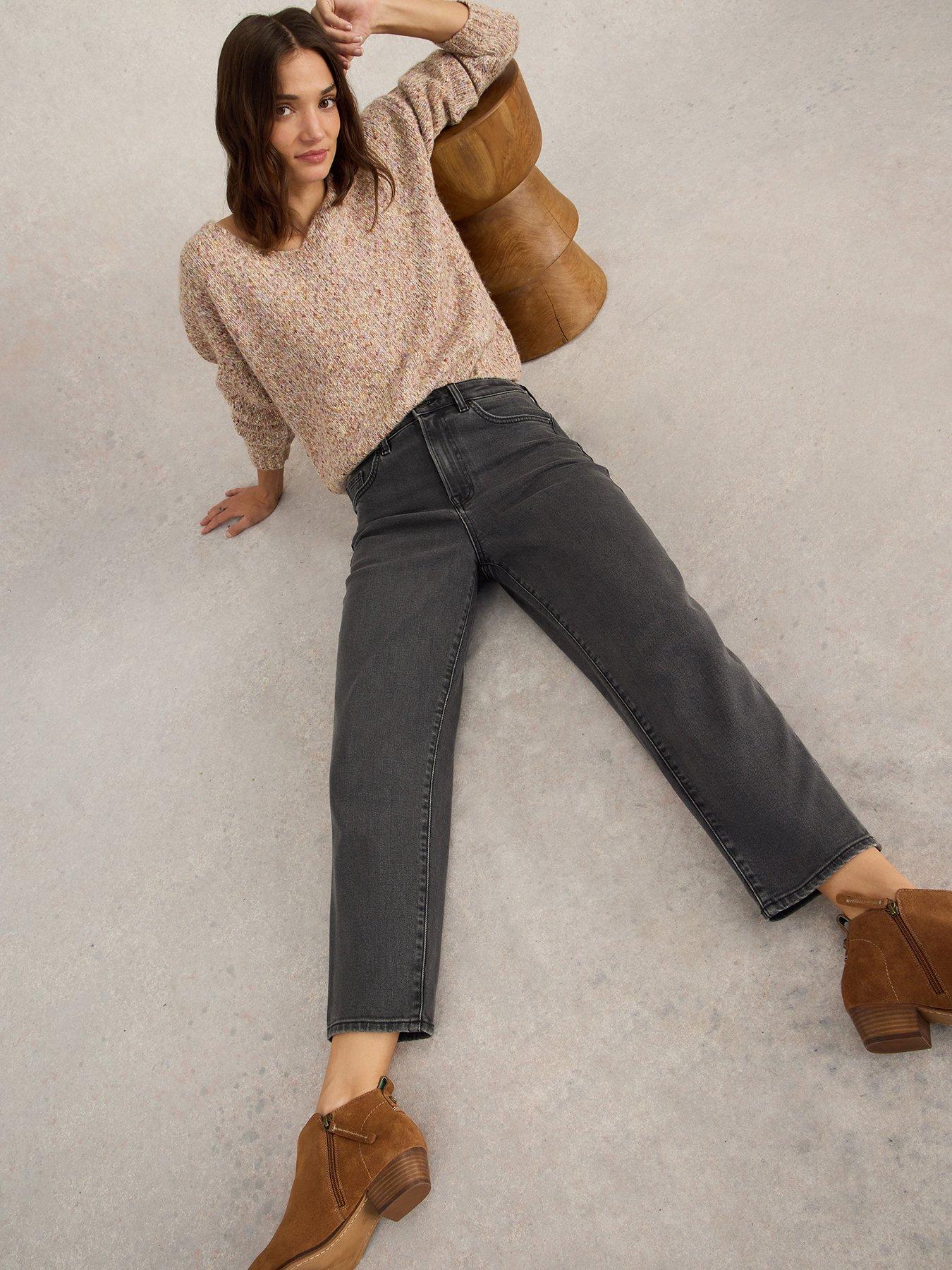 Image 3 of 5 of White Stuff Tilly Tapered Jeans - Black