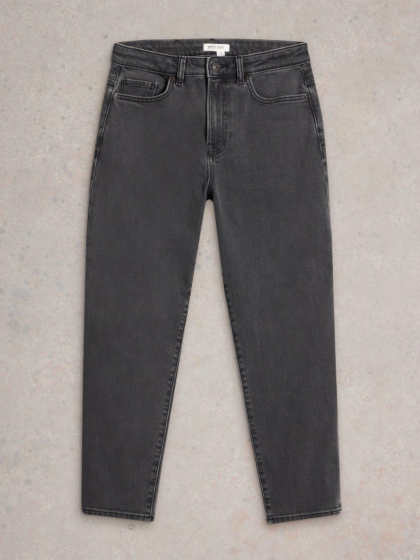 Image 4 of 5 of White Stuff Tilly Tapered Jeans - Black