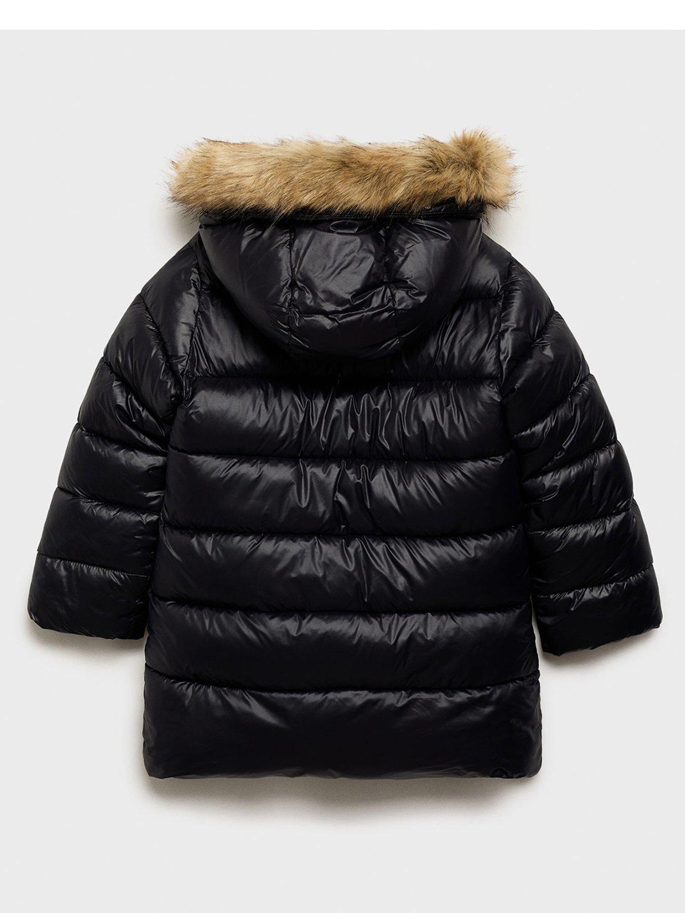 Mango Girls Metallic Puffer Coat Mango Long Puffer Coat Shop