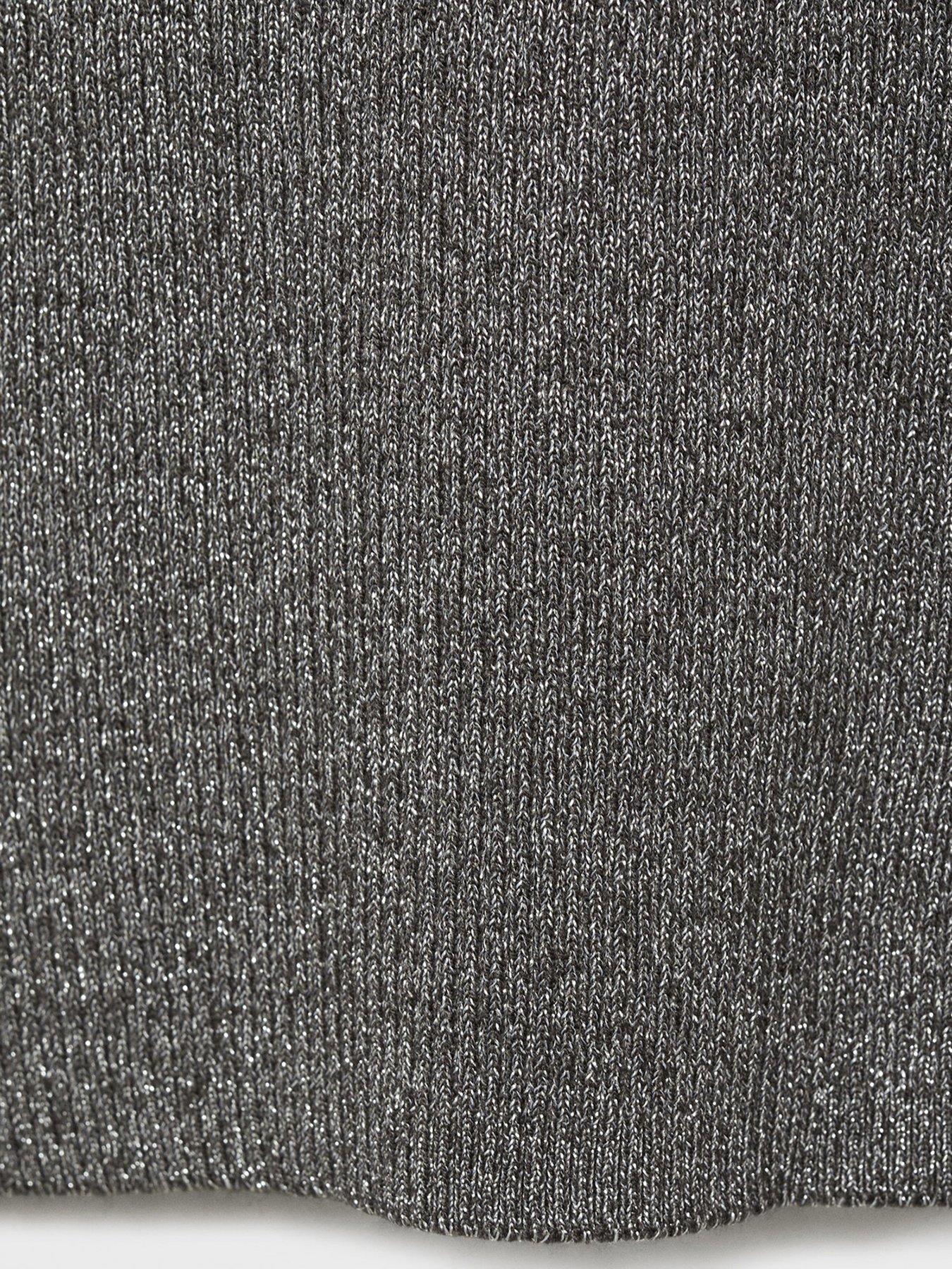  image of mango-girls-knitted-flared-trousers-dark-grey