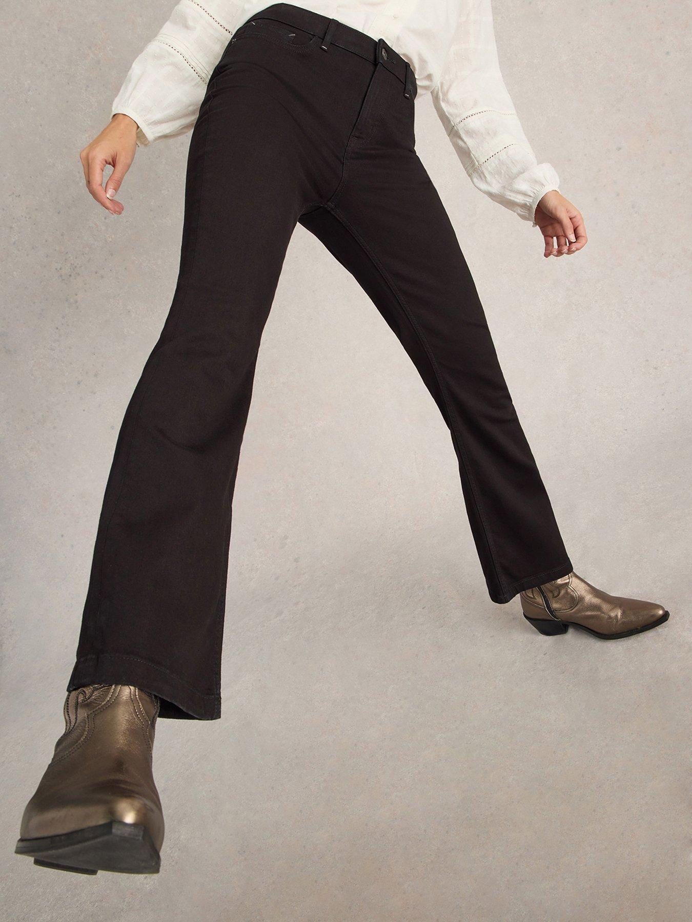 undefined Harriet Bootcut Jeans - Black