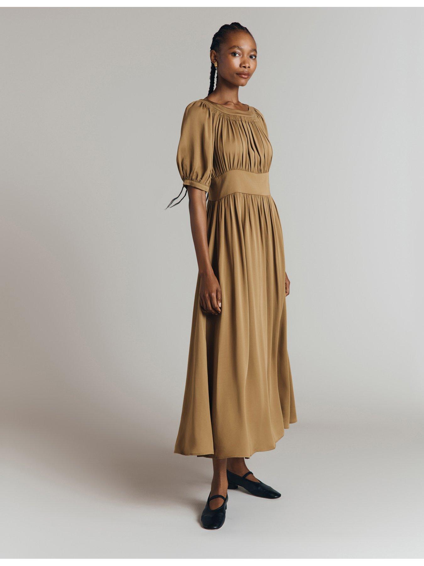 undefined Anouk Dress  - Ochre