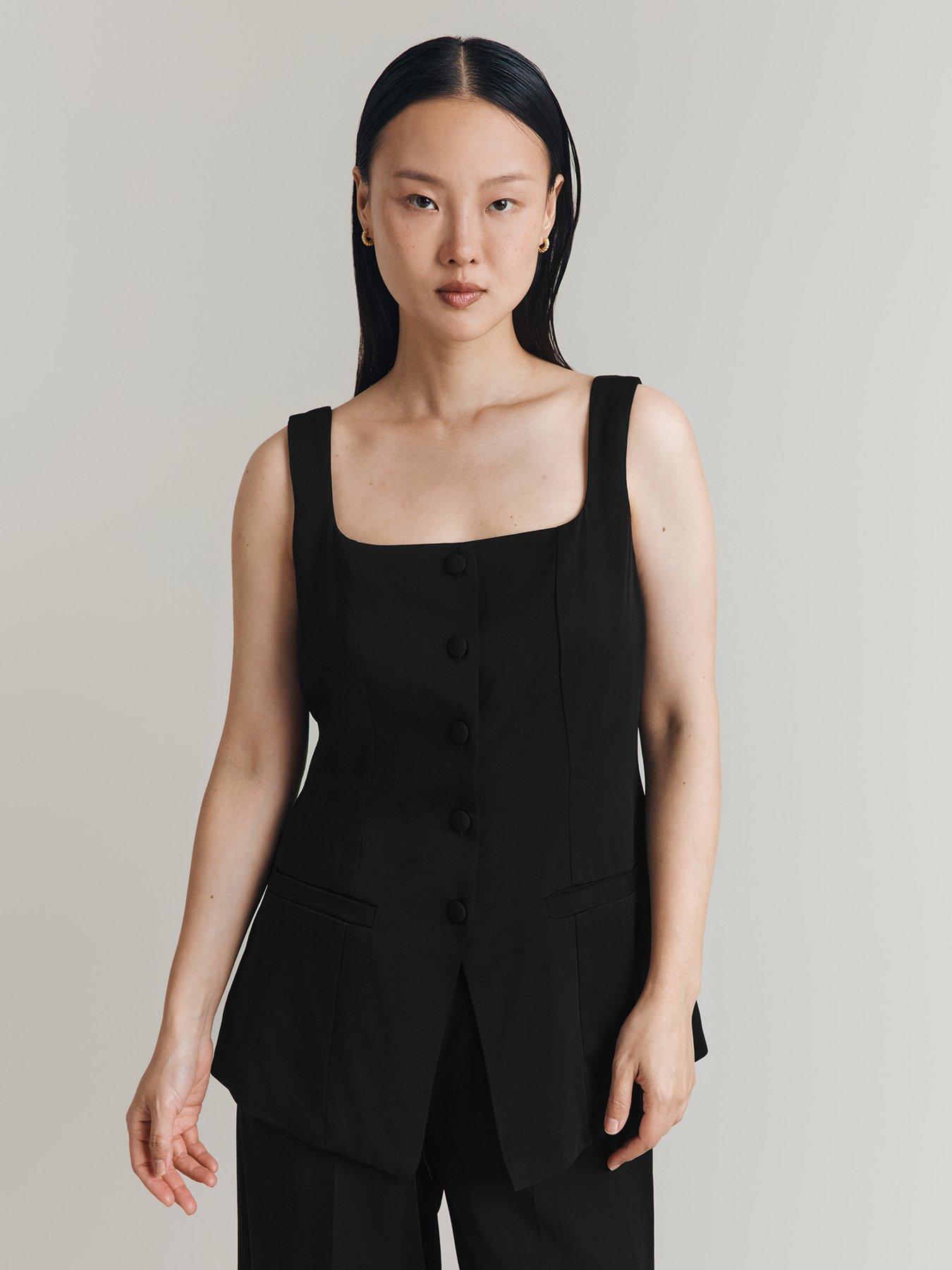 undefined Mirabelle Waistcoat - Black