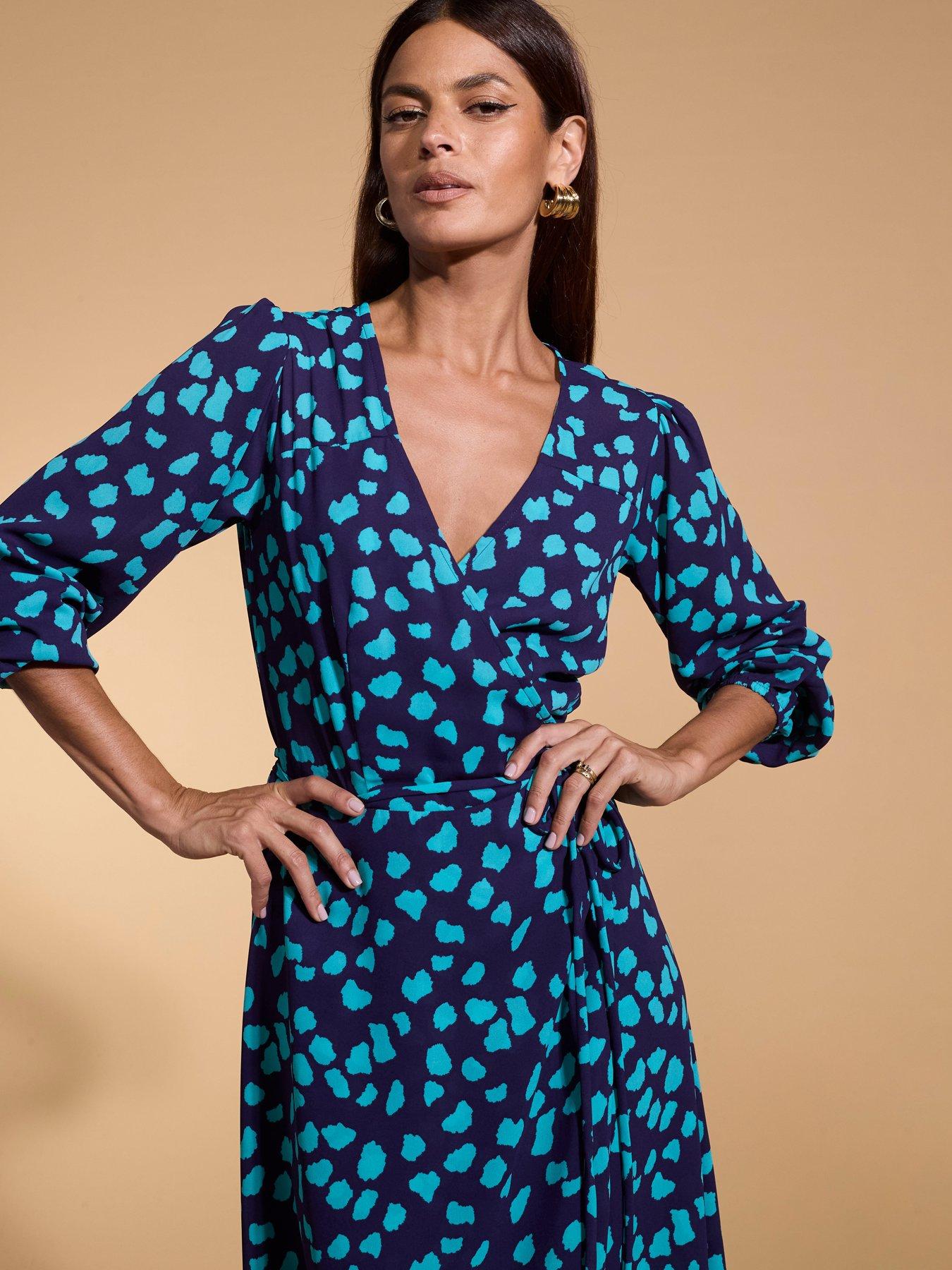 blue leopard print shirt dress Shirt Dress Blue Leopard Print Midi Dress Blue Leopard Print Midi  Drawstring Shirt Dress New Look