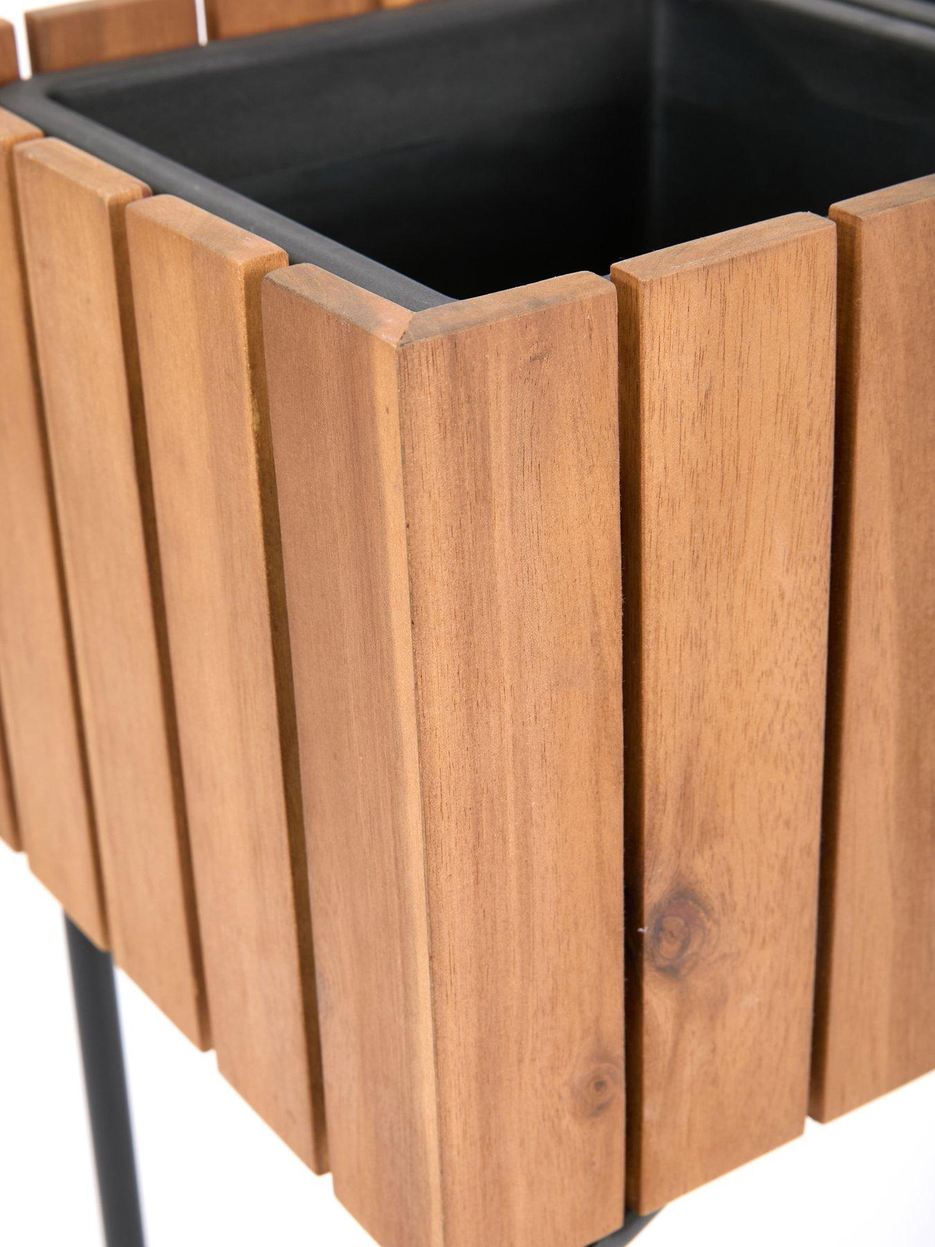  image of the-very-collection-raised-trough-planter