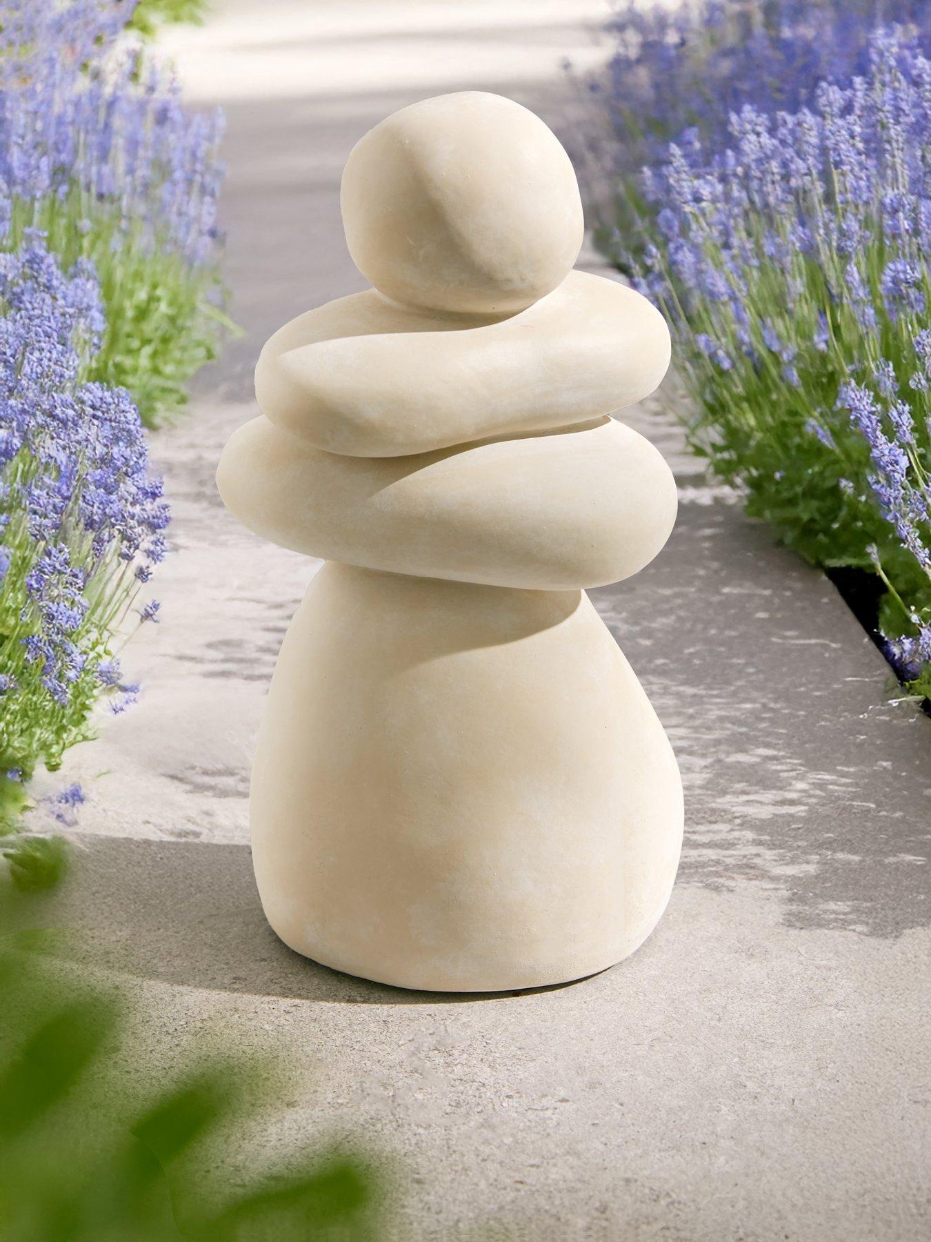 very-home-abstract-pebble-ornament-30cm