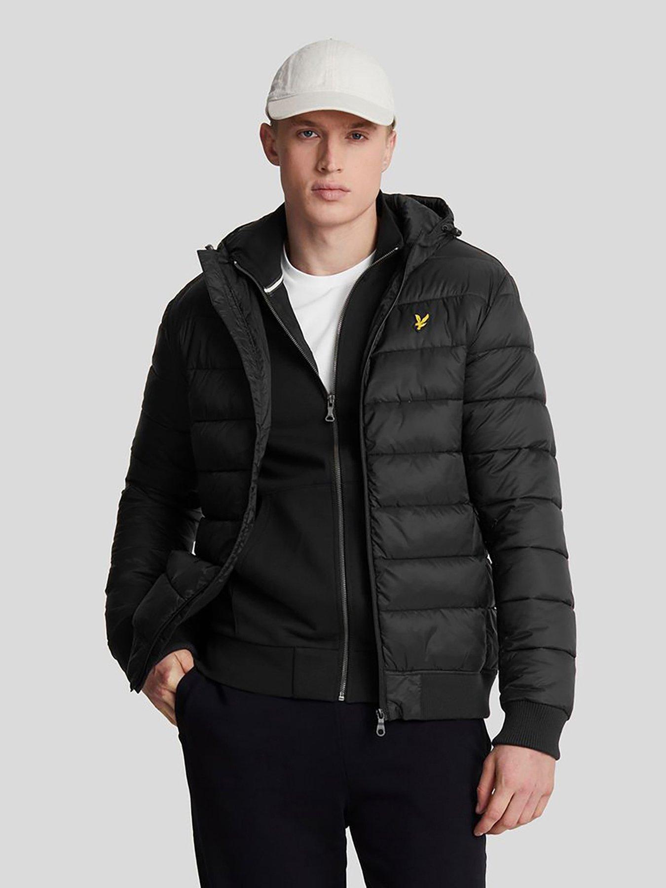 Image 1 of 4 of Lyle & Scott Padded Jacket - Black
