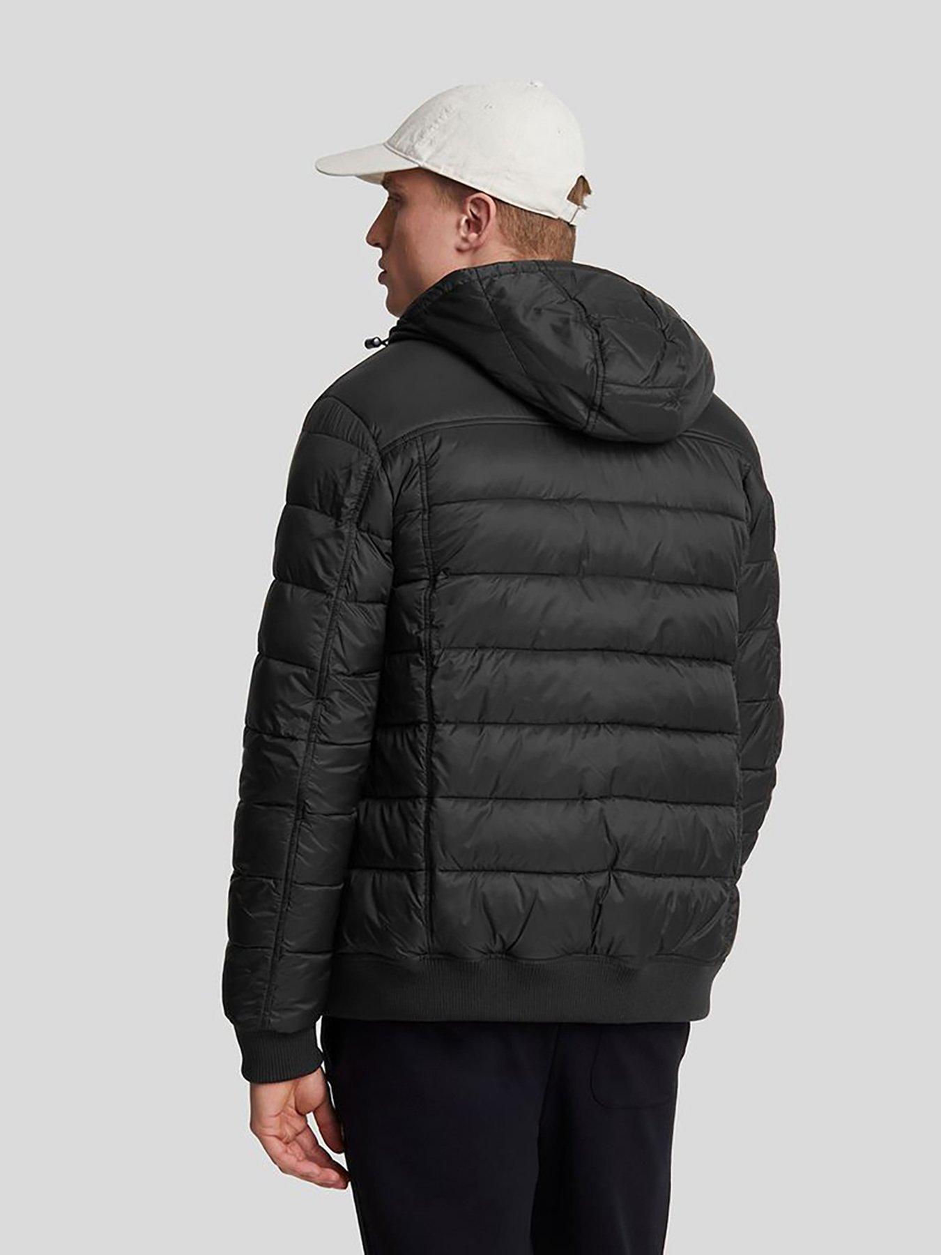 Image 2 of 4 of Lyle & Scott Padded Jacket - Black