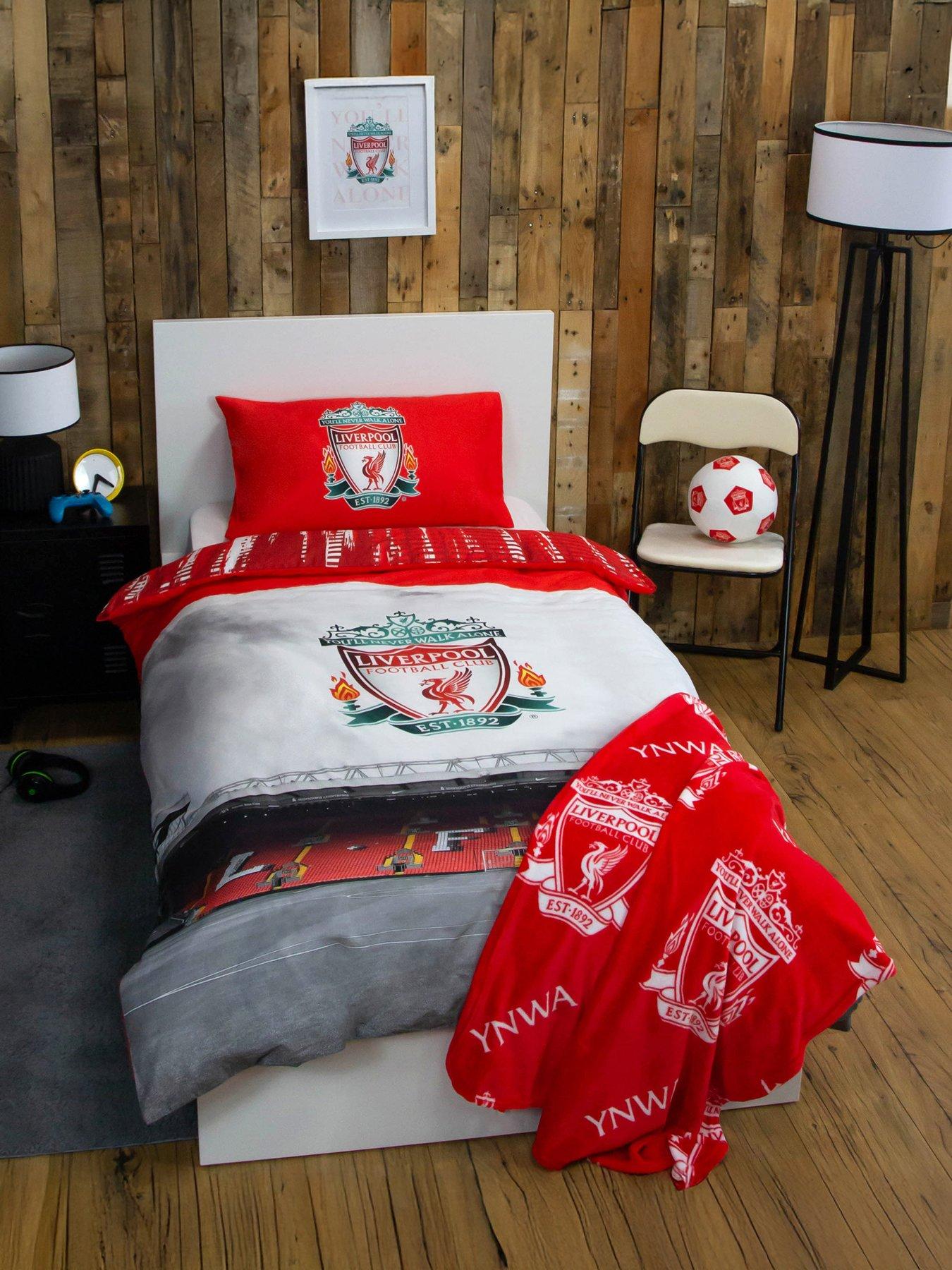 Liverpool FC Stadium Single Duvet Cover Set