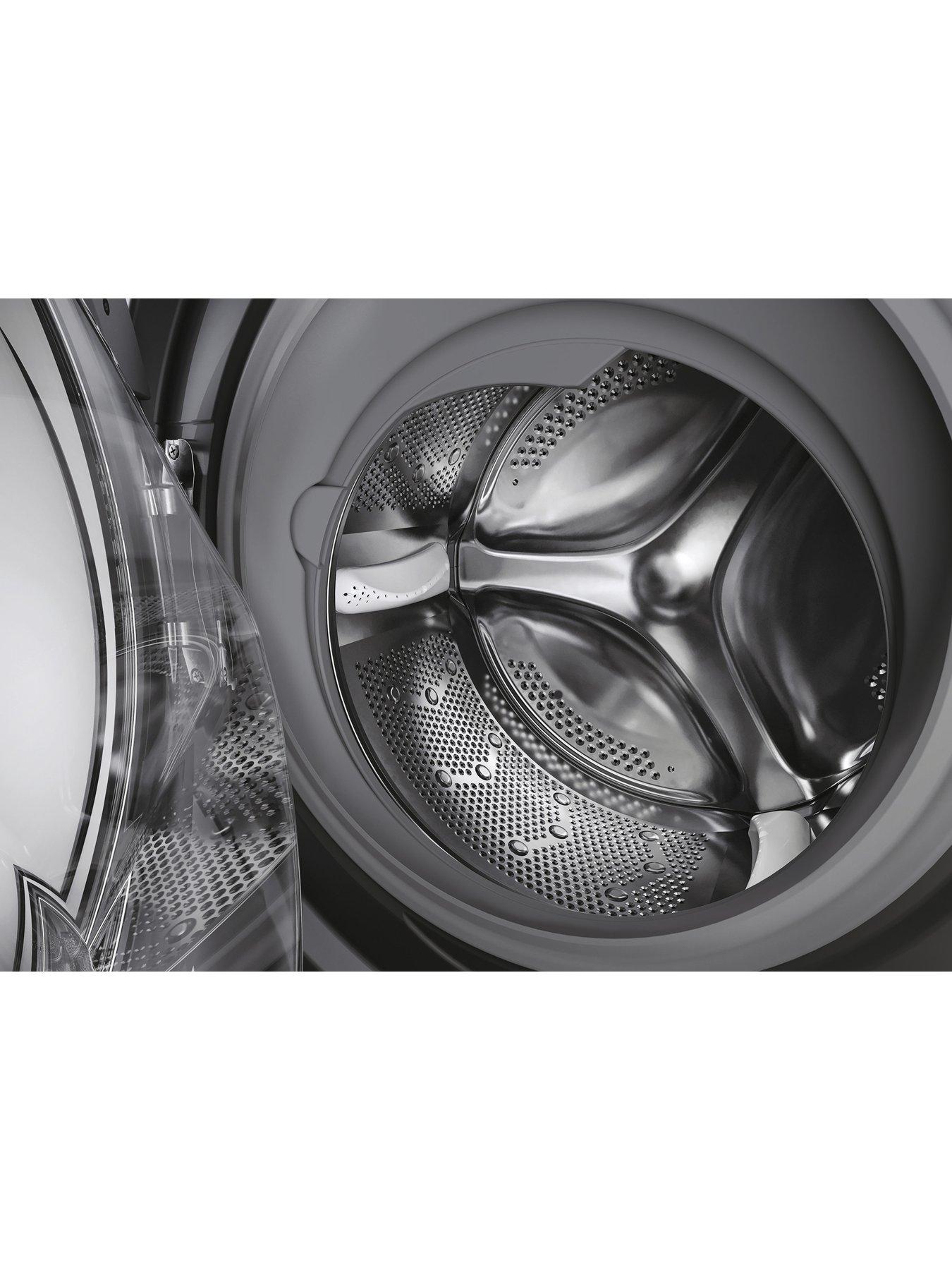  image of hoover-h-wash-300nbsph3wo4105tabb4-80-10kg-load-1400-spin-b-rated-washing-machine--nbspblack