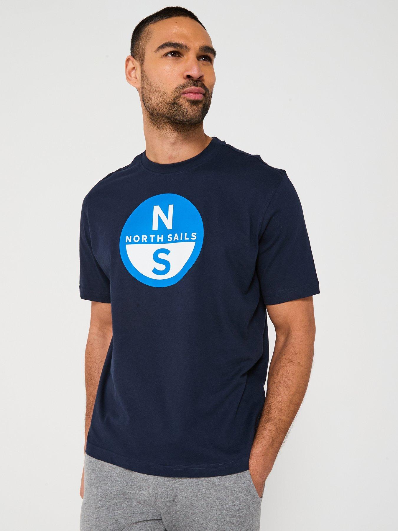  image of north-sails-chest-logo-t-shirt-navy