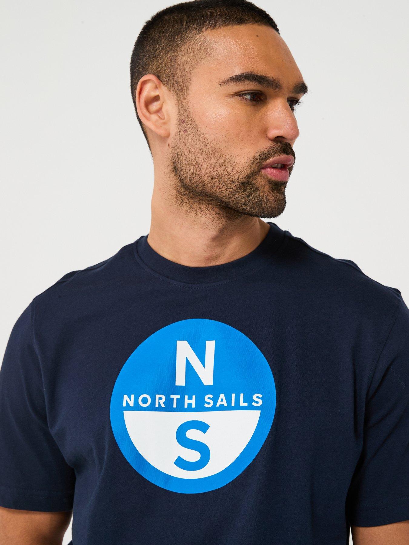  image of north-sails-chest-logo-t-shirt-navy