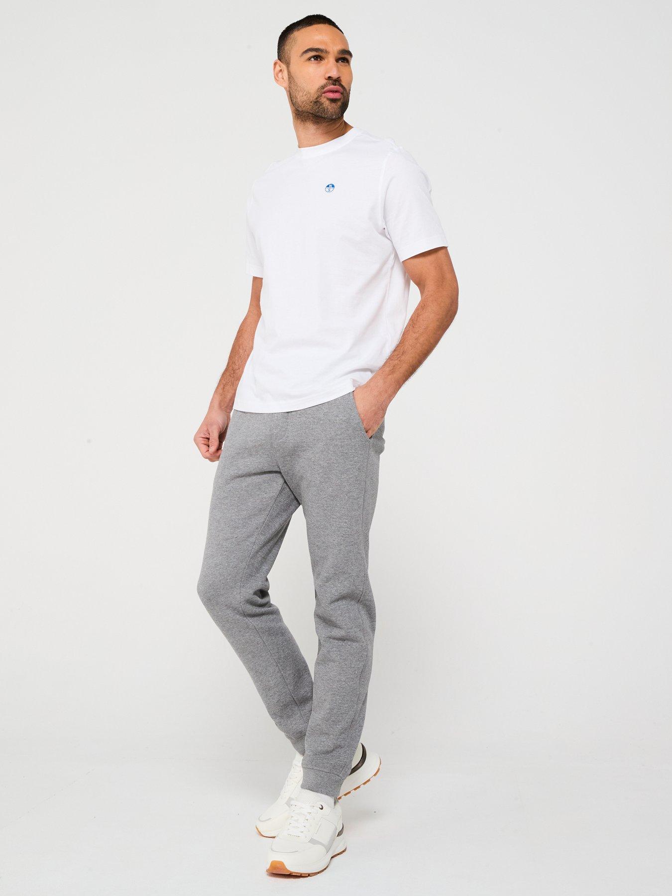  image of north-sails-left-chest-logo-t-shirt-white