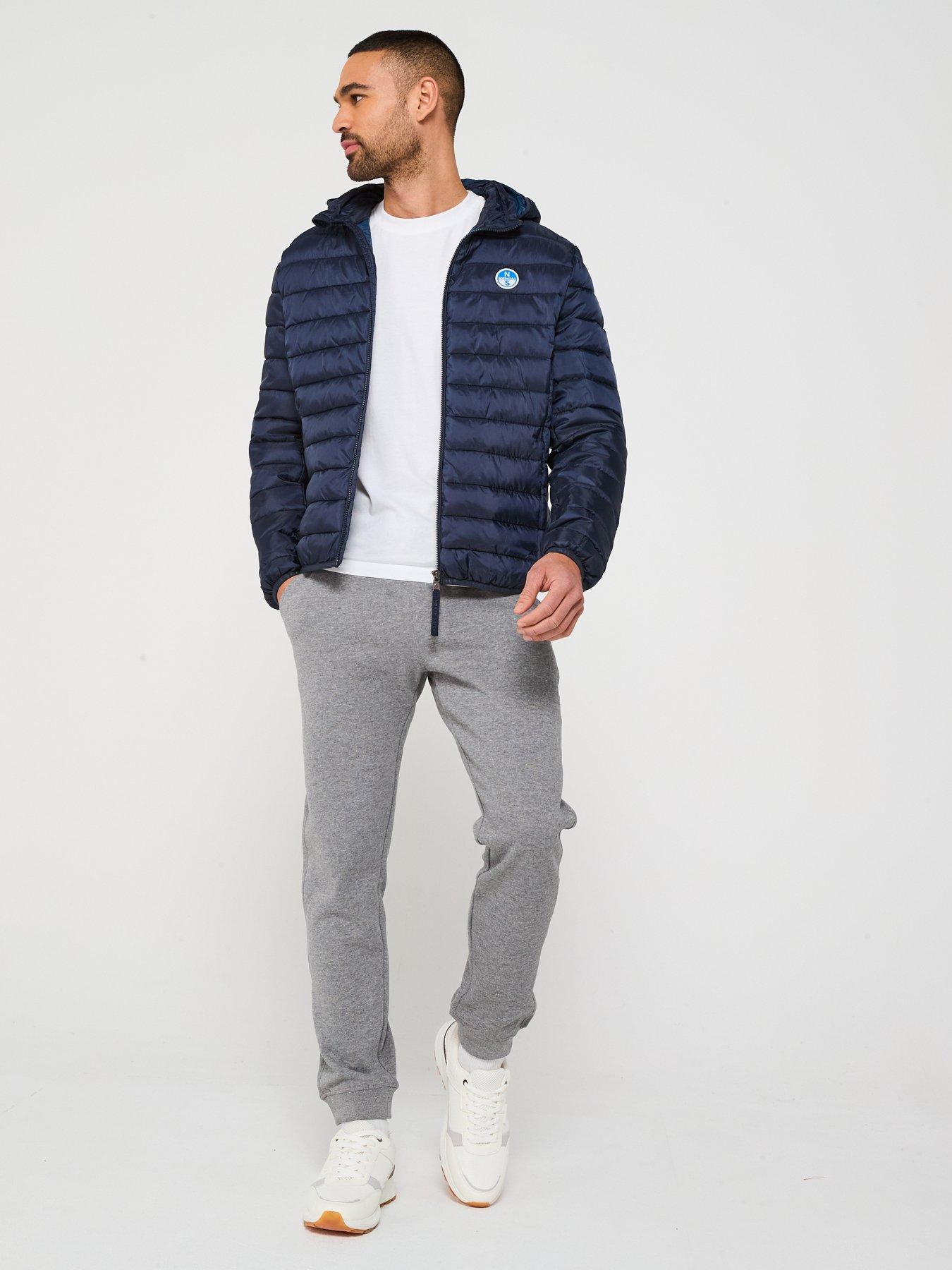  image of north-sails-skye-lightweight-ripstop-quilted-hooded-jacket-navy