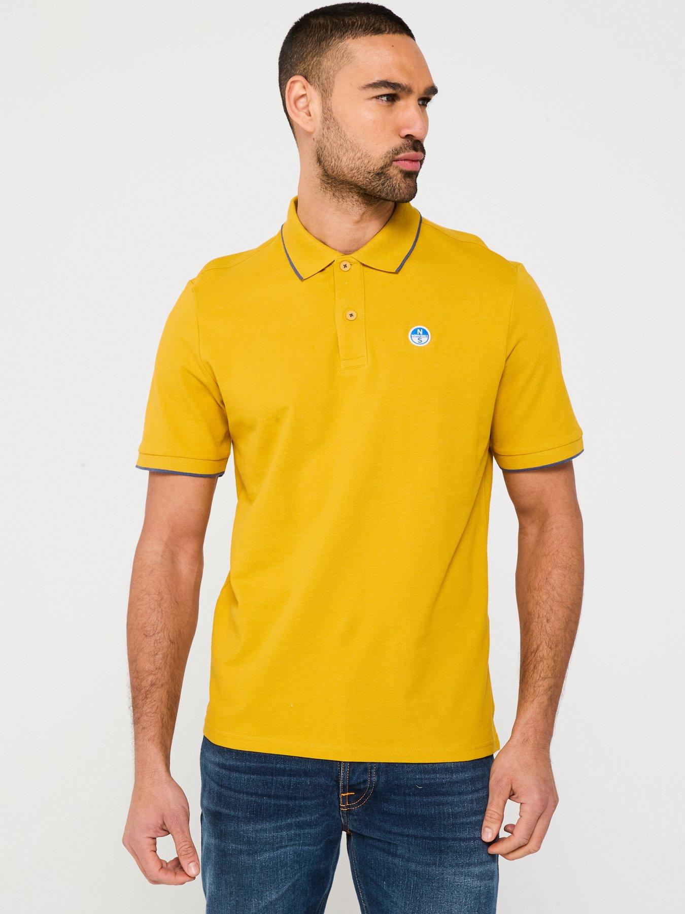 north-sails-pipping-trim-polo-shirt-yellow