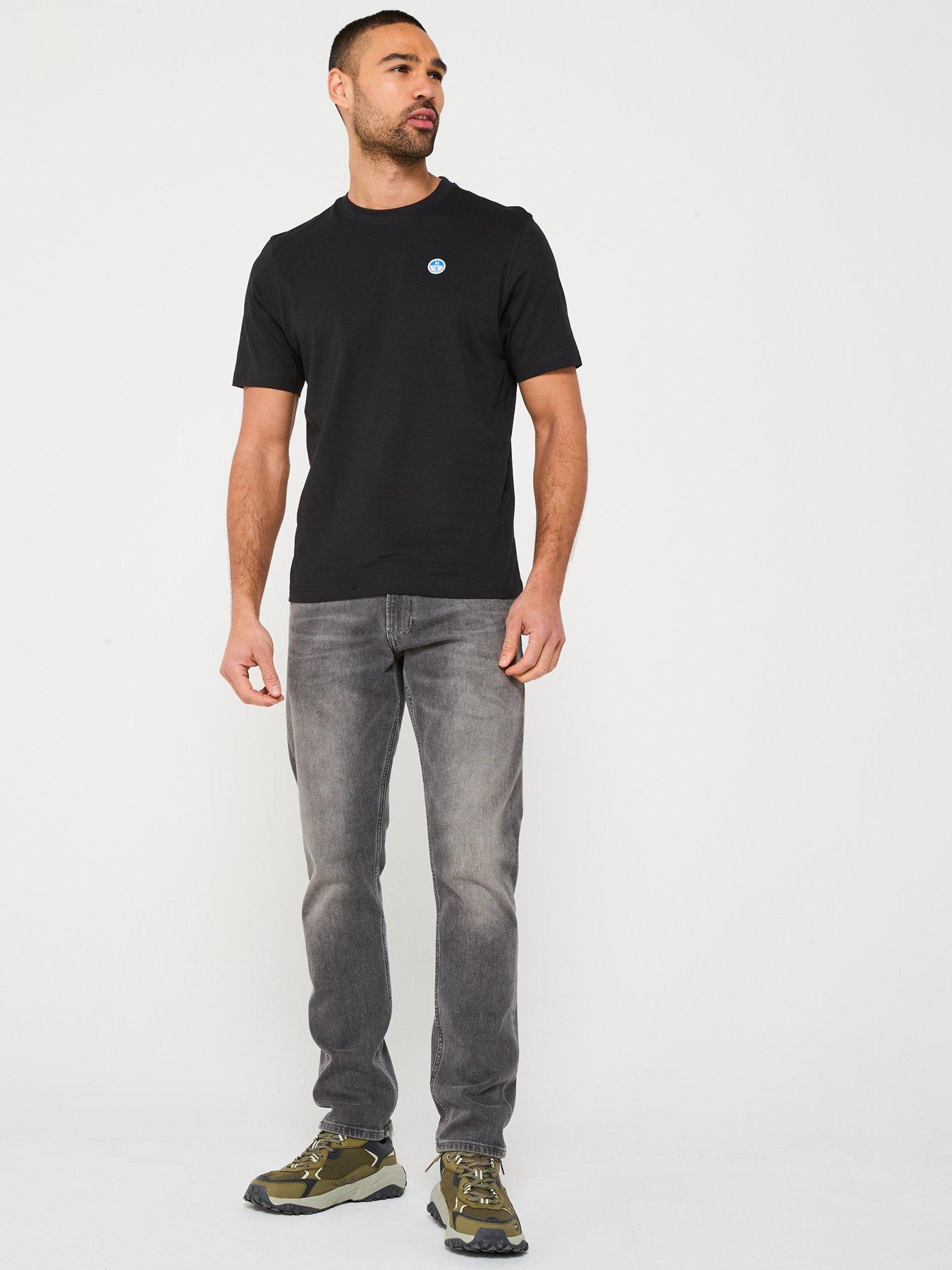  image of north-sails-left-chest-logo-t-shirt-black