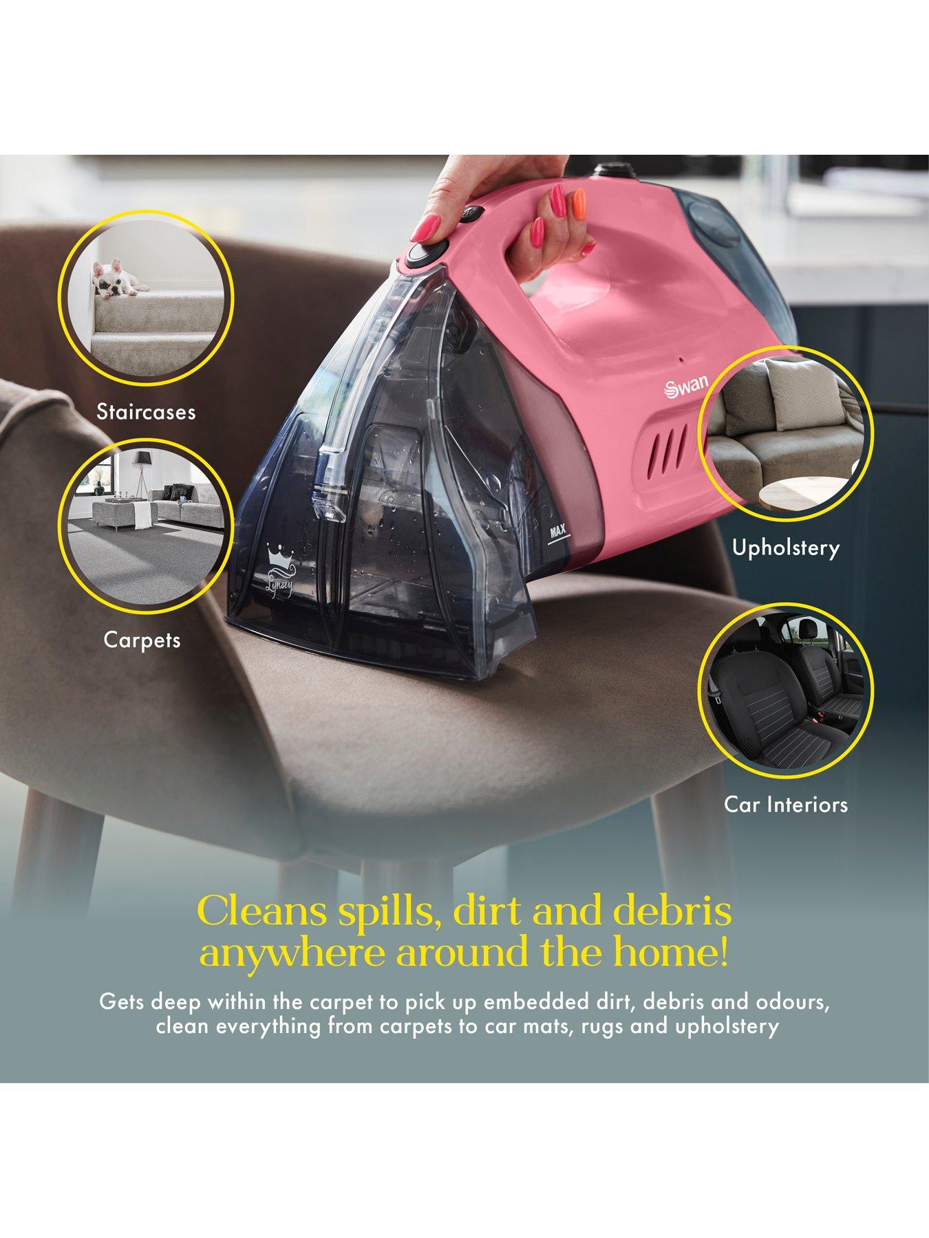 Image 3 of 6 of Swan TV&rsquo;s Queen of Clean Handheld Carpet Cleaner