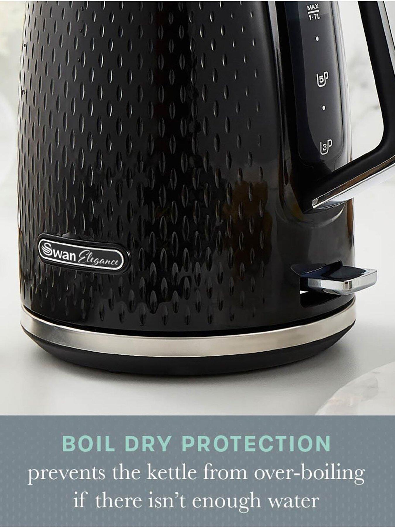  image of swan-elegance-17l-jug-kettle--nbspblack