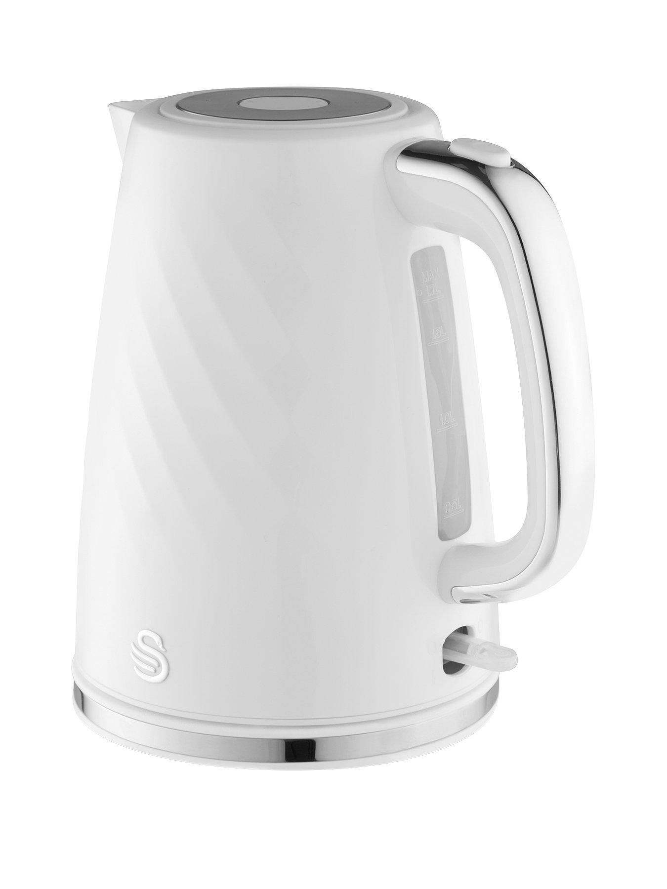  image of swan-windsor-17l-textured-kettle--nbspwhite